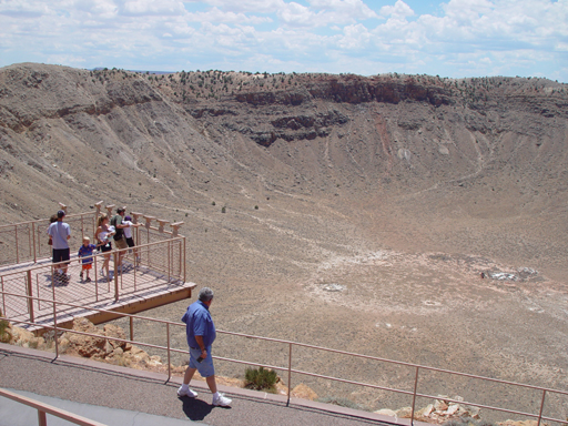 Meteor Crater, Winslow Arizona, Walnut Canyon
