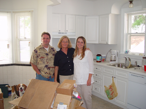 The kitchen in Jen's 1st home