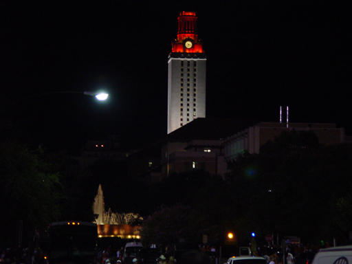 University of Texas Midnight Prowl and Football