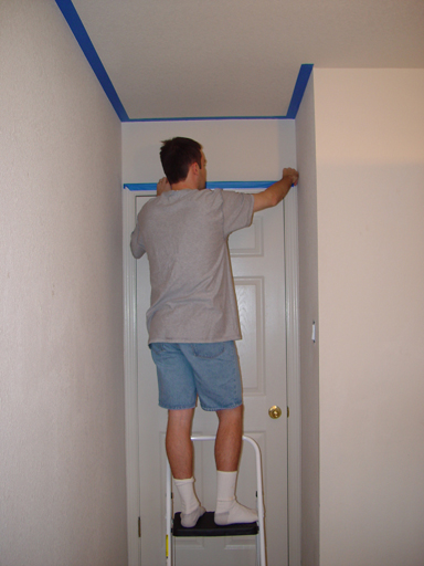 Getting Ready To Paint The Baby's Room