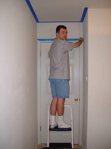Getting Ready To Paint The Baby's Room