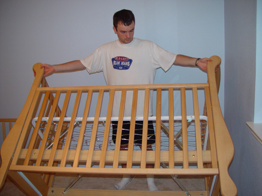 Setting Up The New Baby Crib