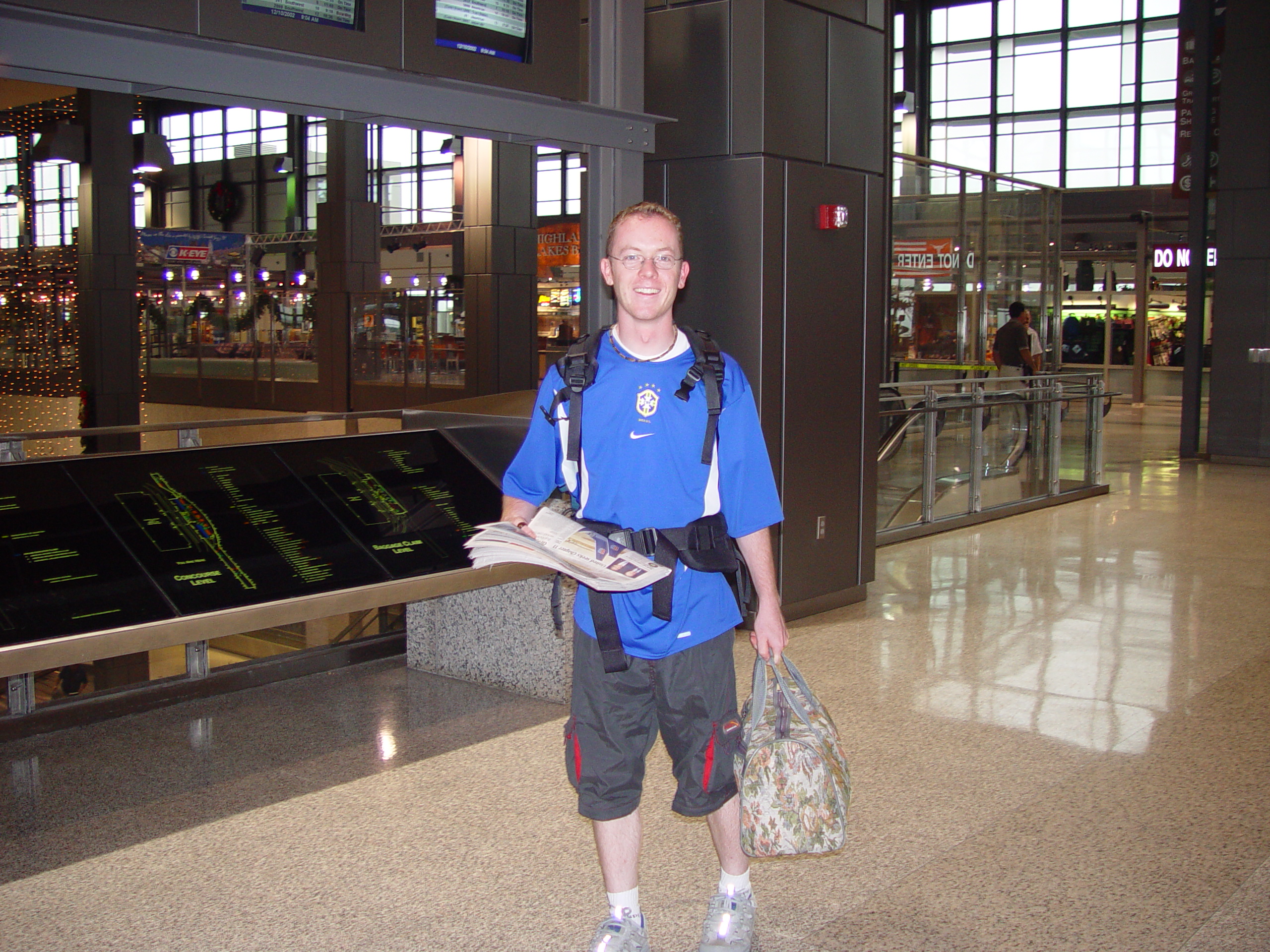 Nick Returns from Curitiba, Brazil