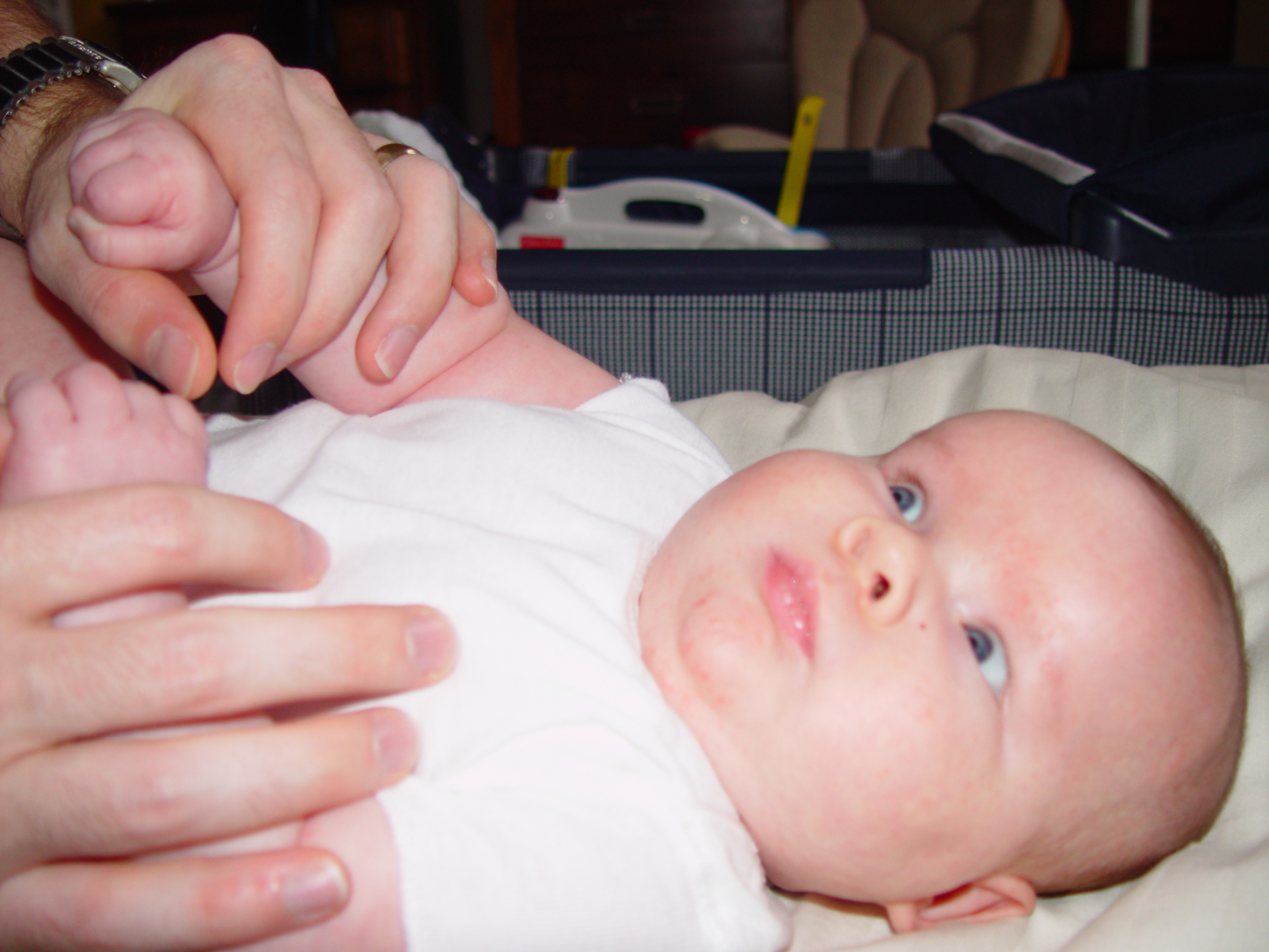 Zack Tries On Dad's Baby Blessing Outfit