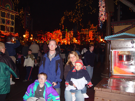 Christmas 2003 - Disneyland