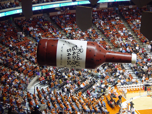 Zack's 1st College Basketball Game - The University of Texas