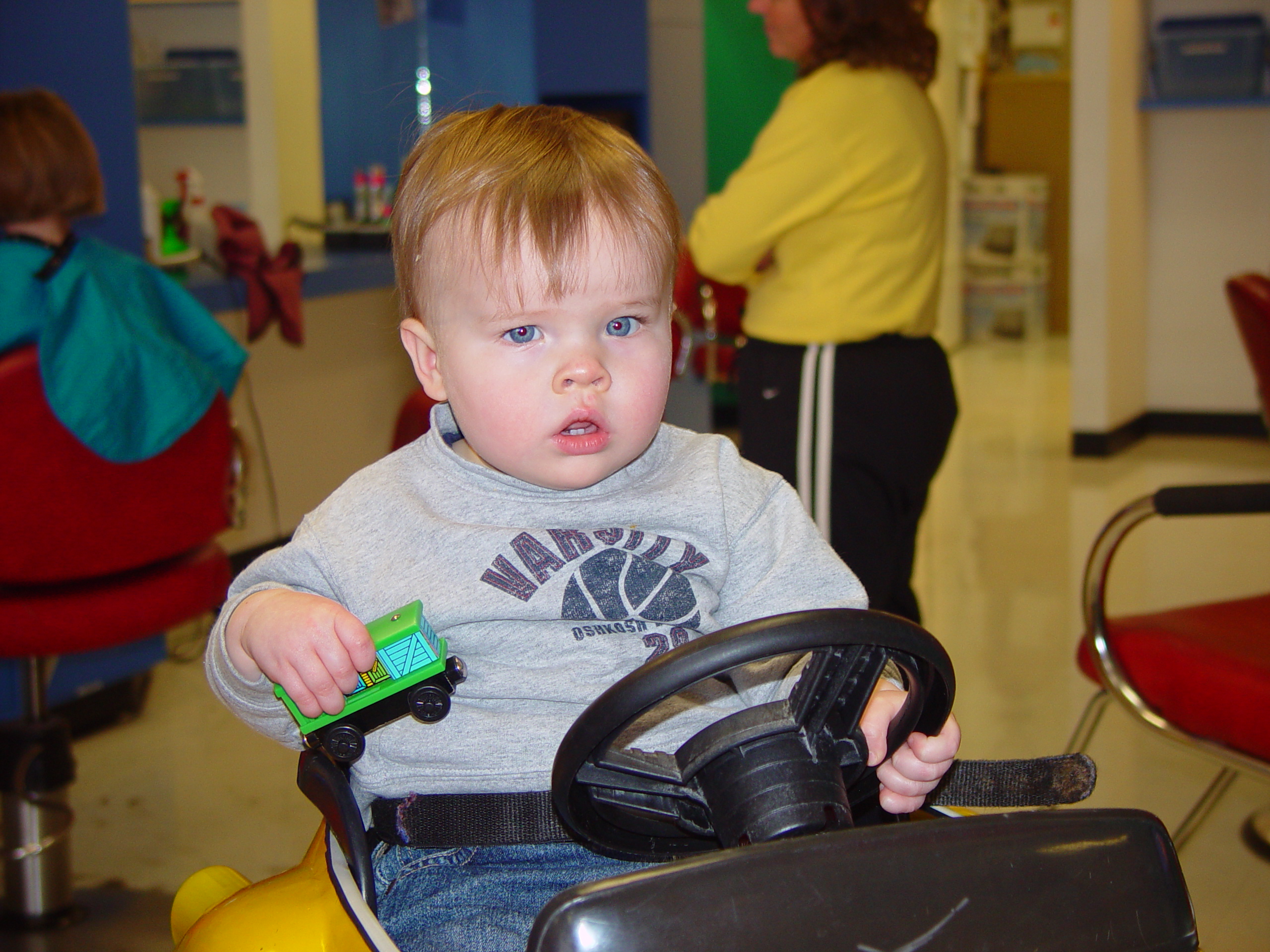 Zack's 1st Real Haircut