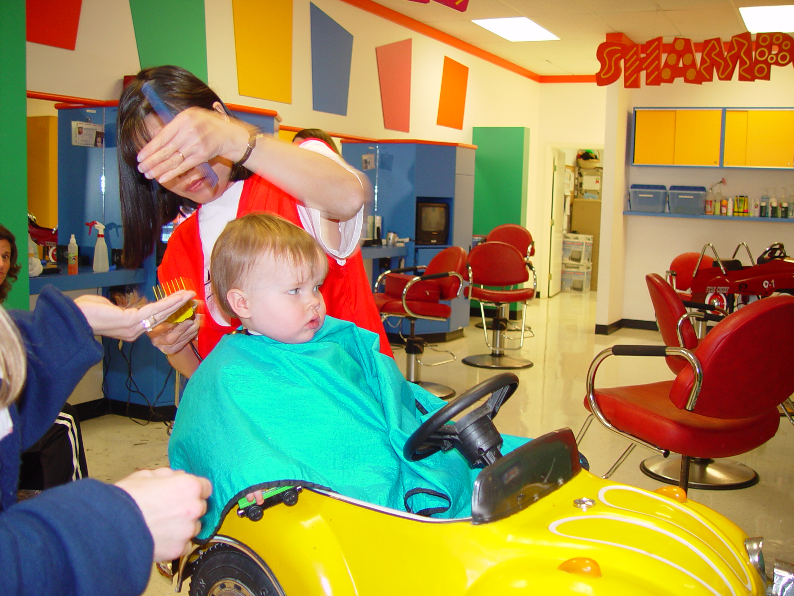 Zack's 1st Real Haircut