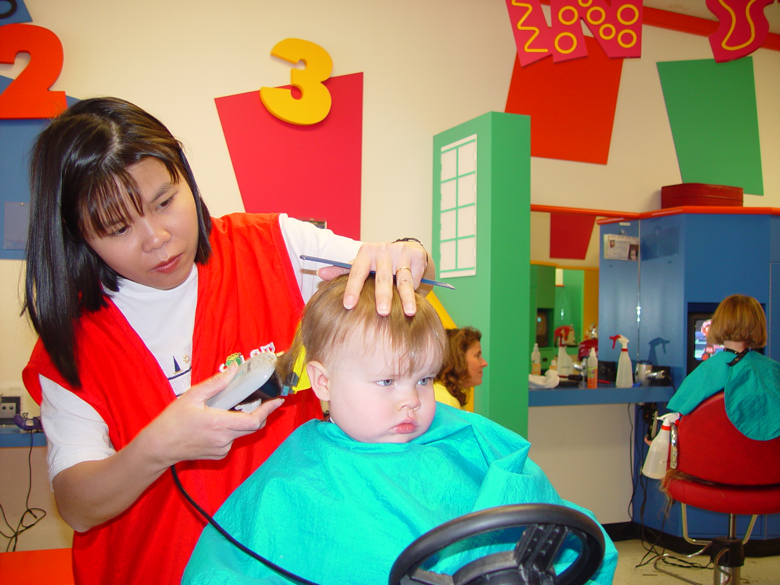 Zack's 1st Real Haircut