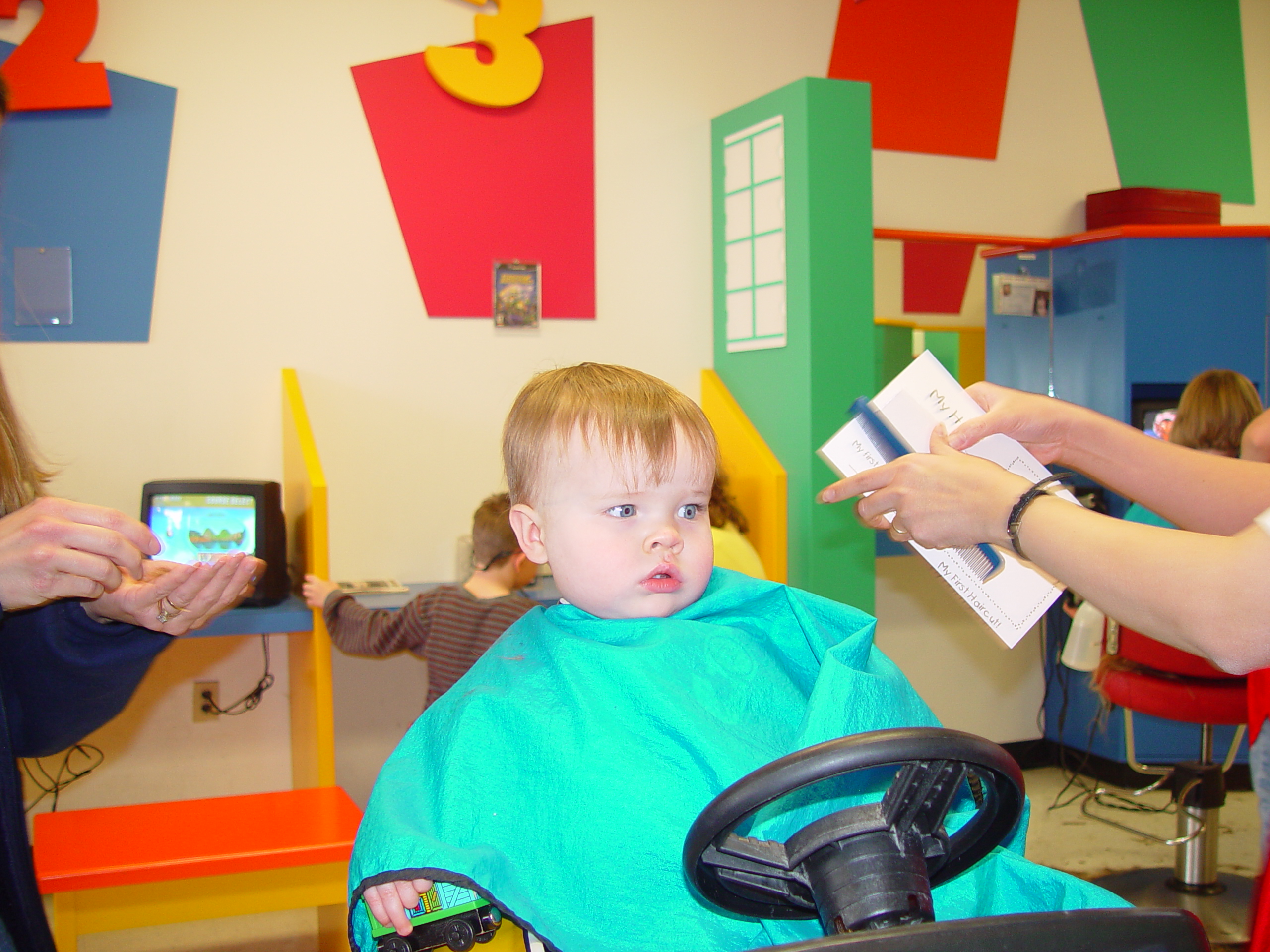 Zack's 1st Real Haircut