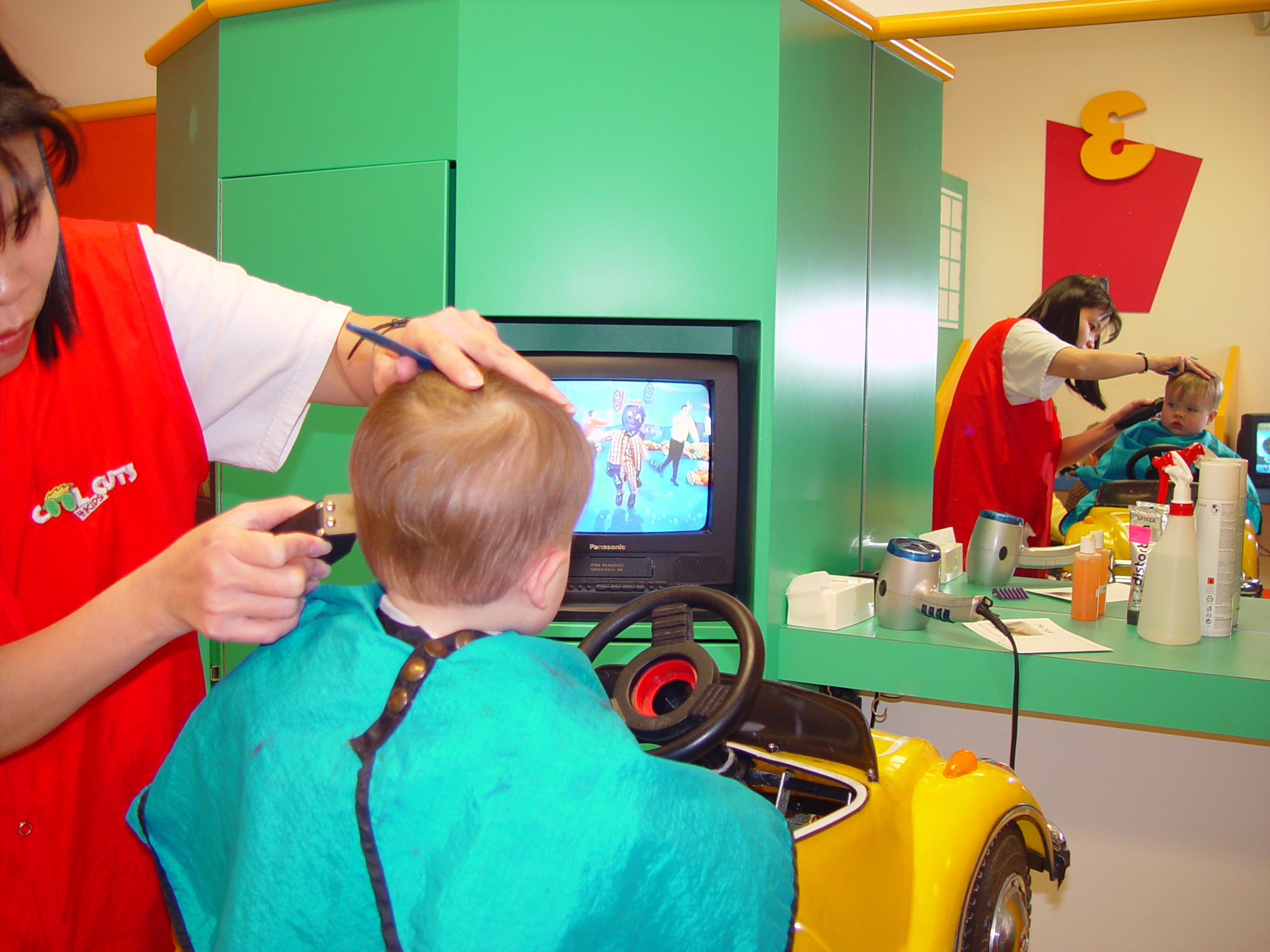 Zack's 1st Real Haircut