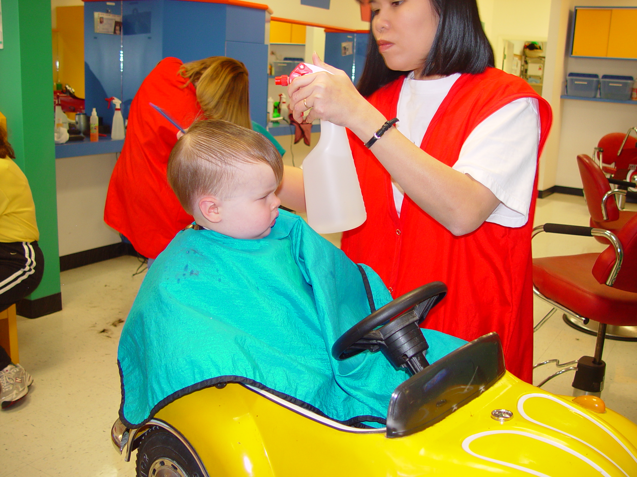 Zack's 1st Real Haircut