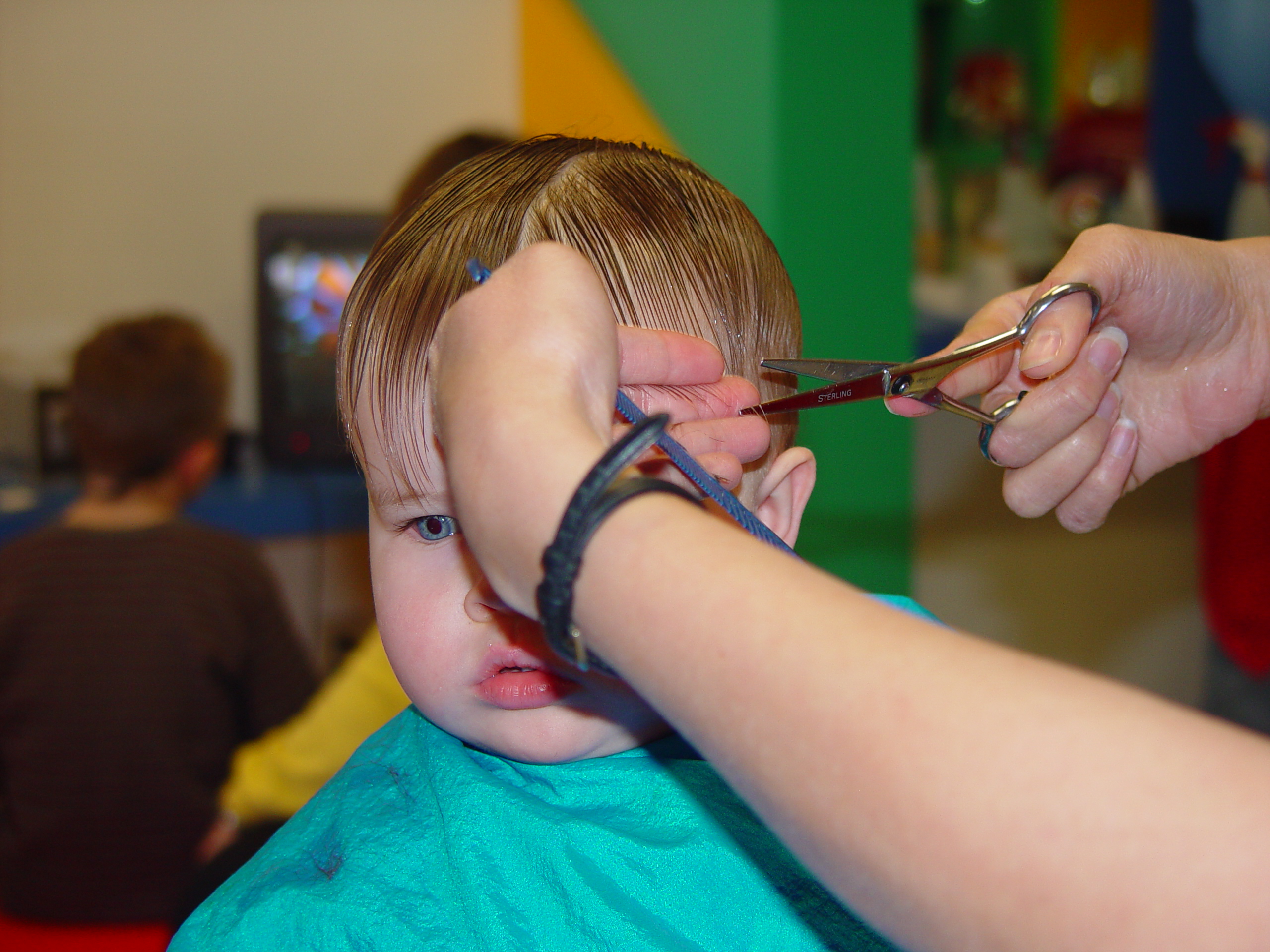 Zack's 1st Real Haircut