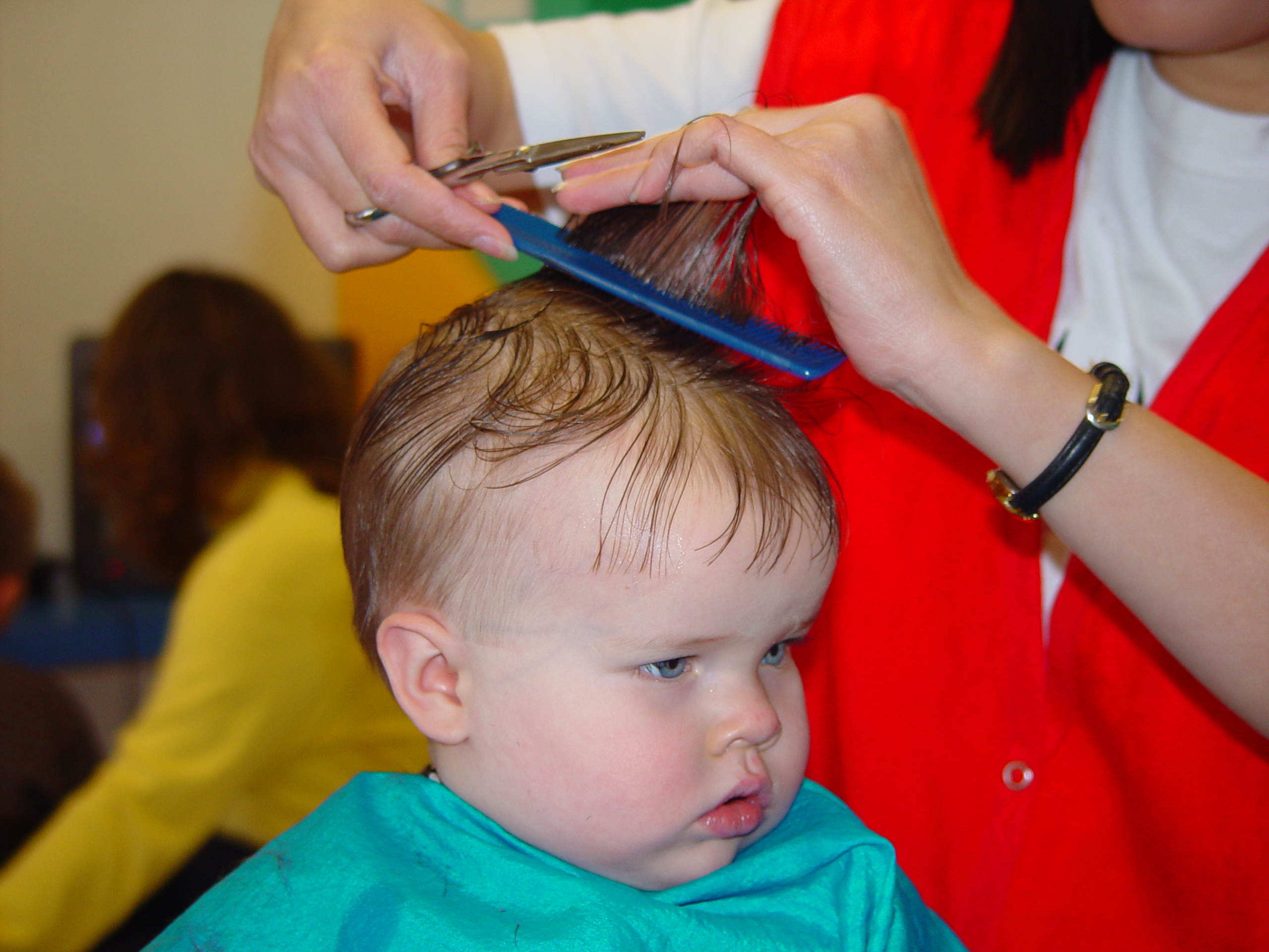 Zack's 1st Real Haircut