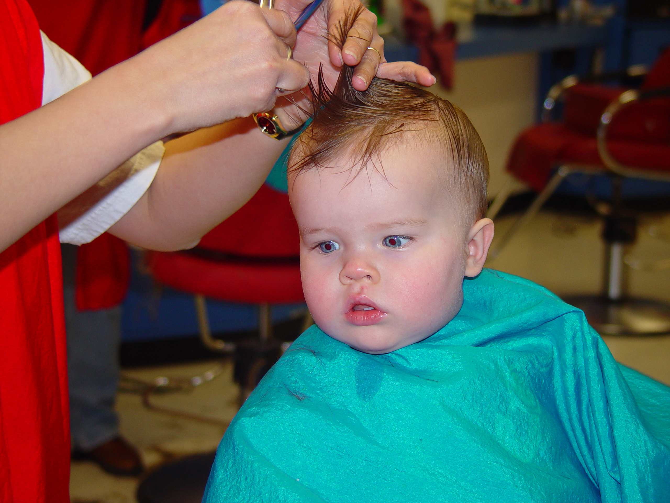 Zack's 1st Real Haircut