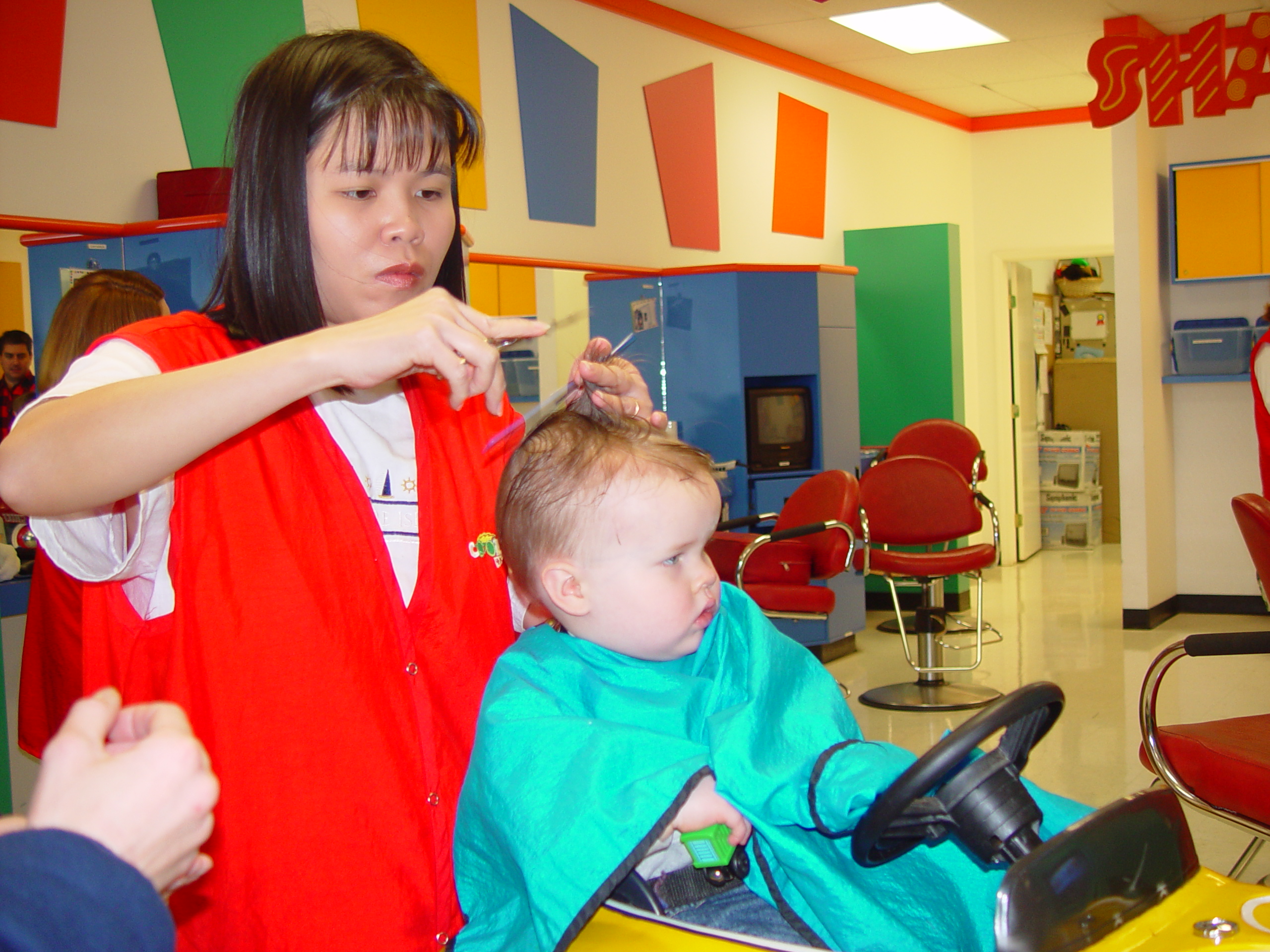 Zack's 1st Real Haircut