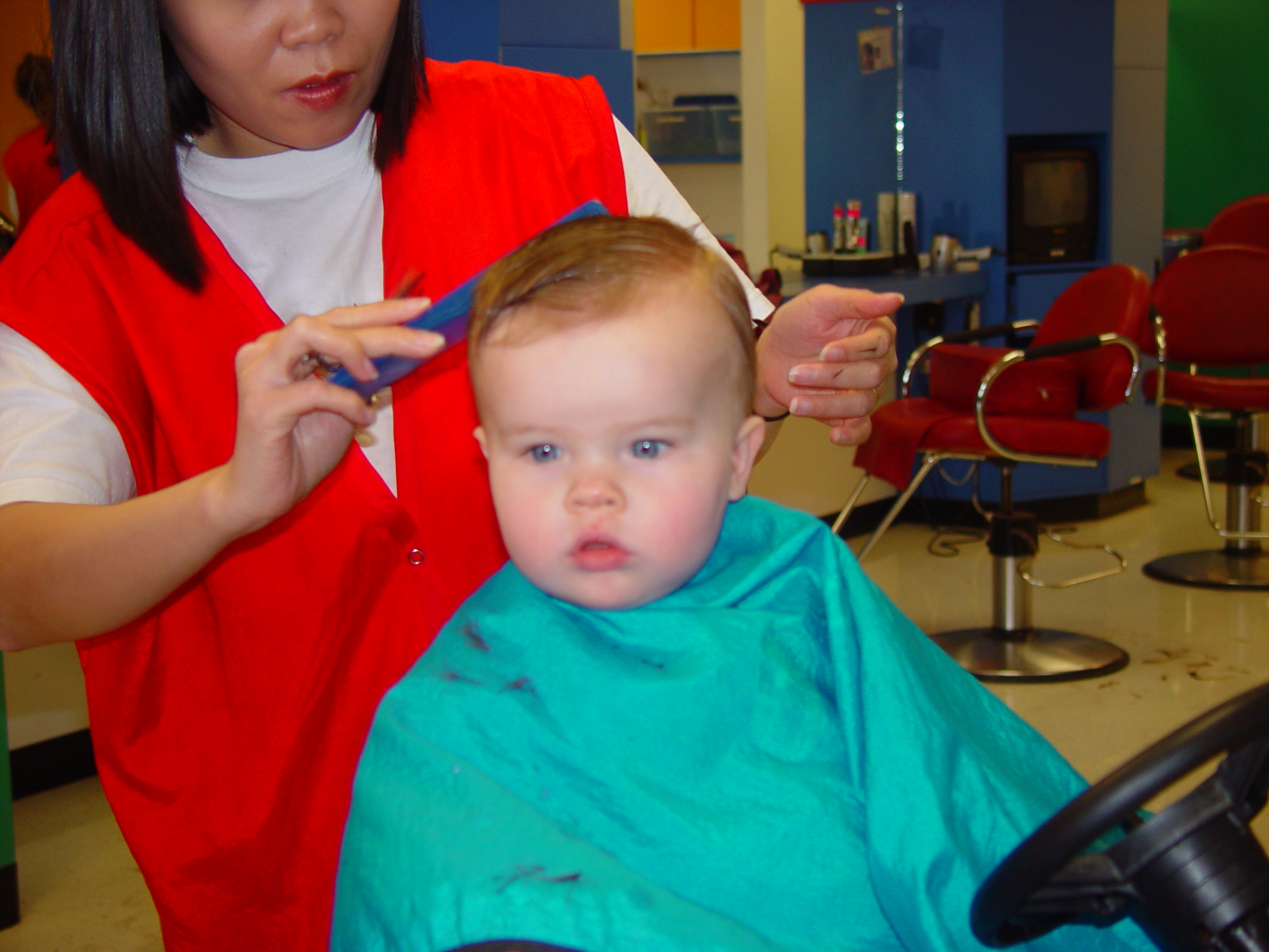 Zack's 1st Real Haircut