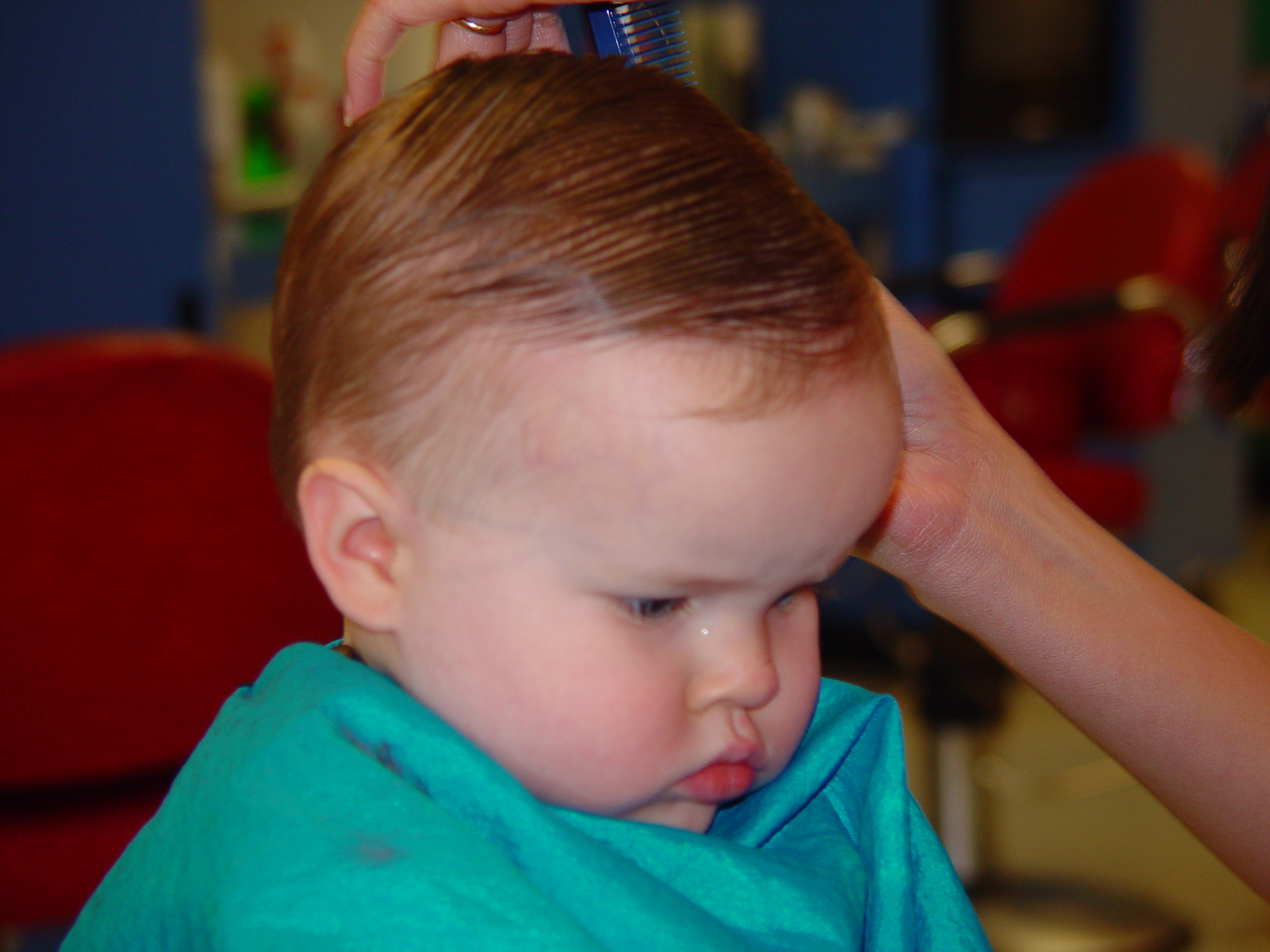 Zack's 1st Real Haircut