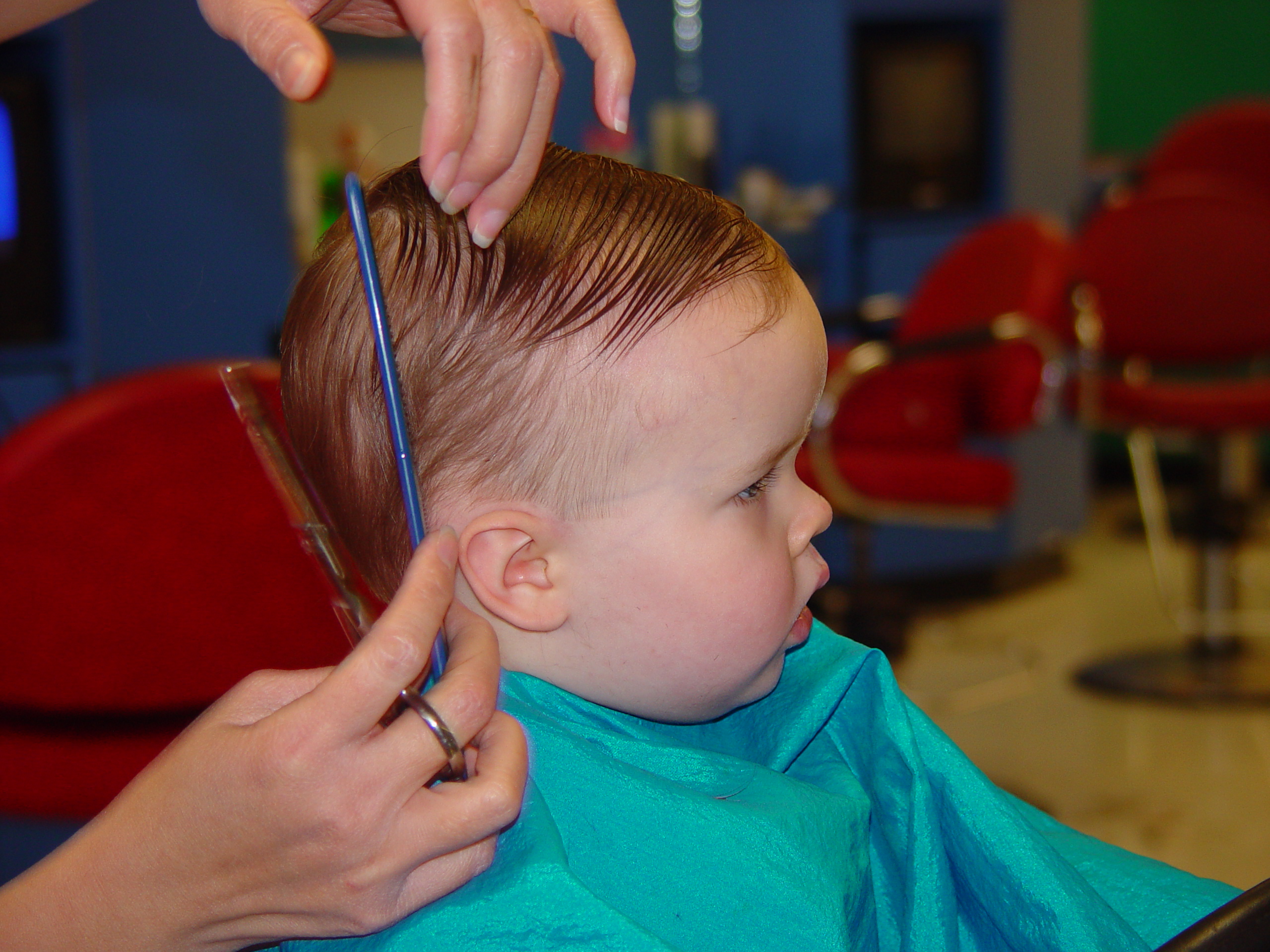 Zack's 1st Real Haircut