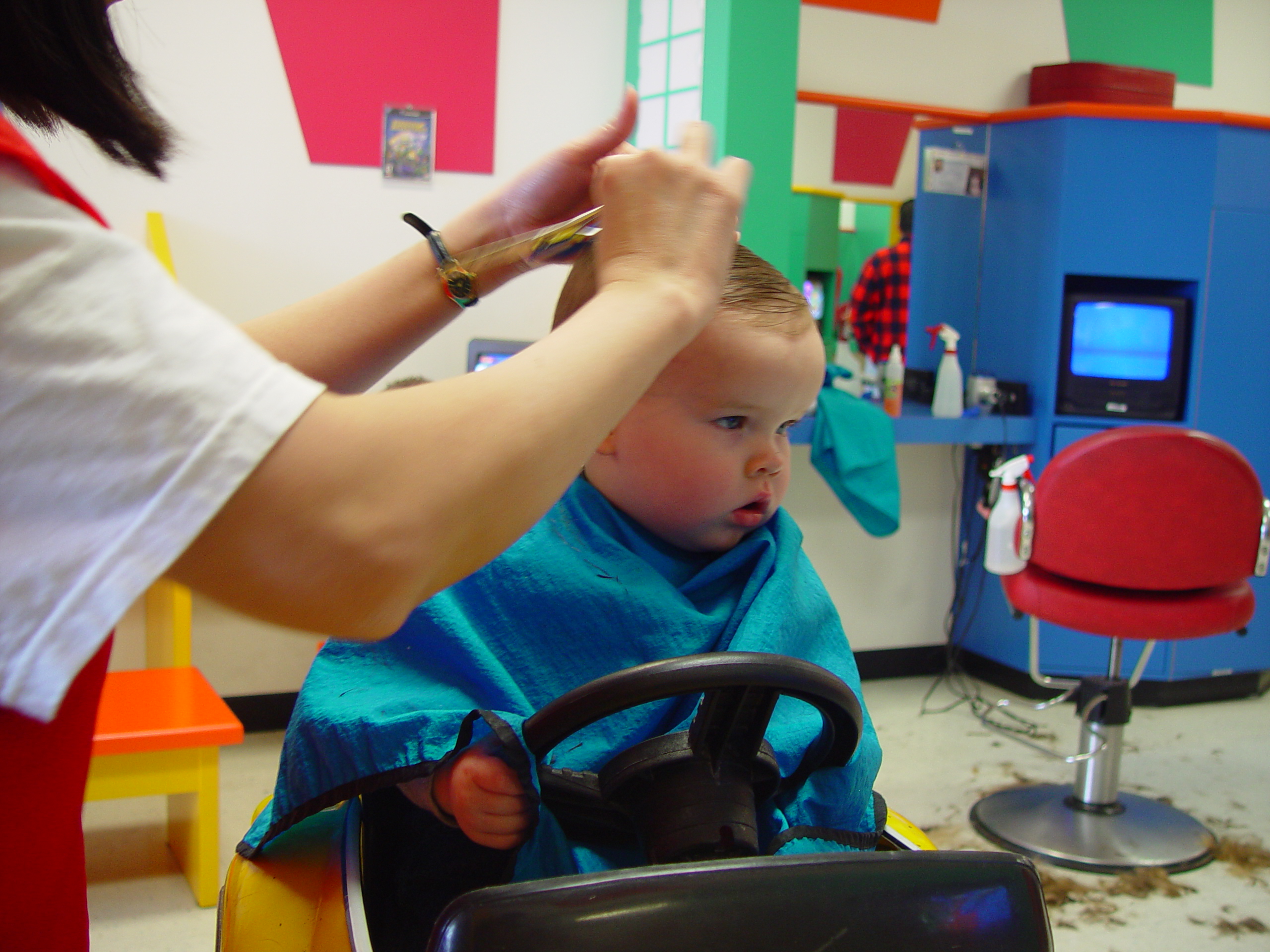 Zack's 1st Real Haircut