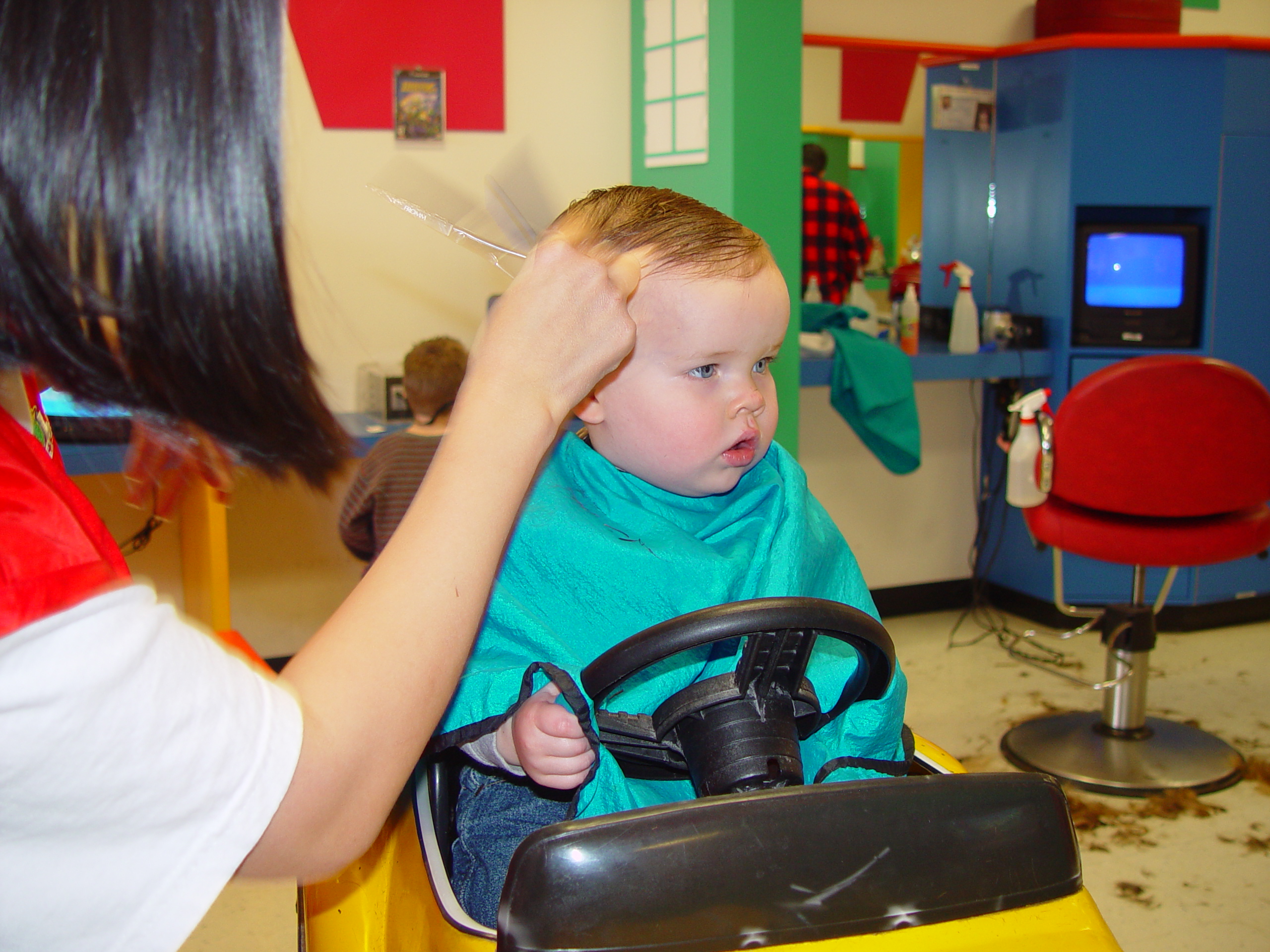 Zack's 1st Real Haircut