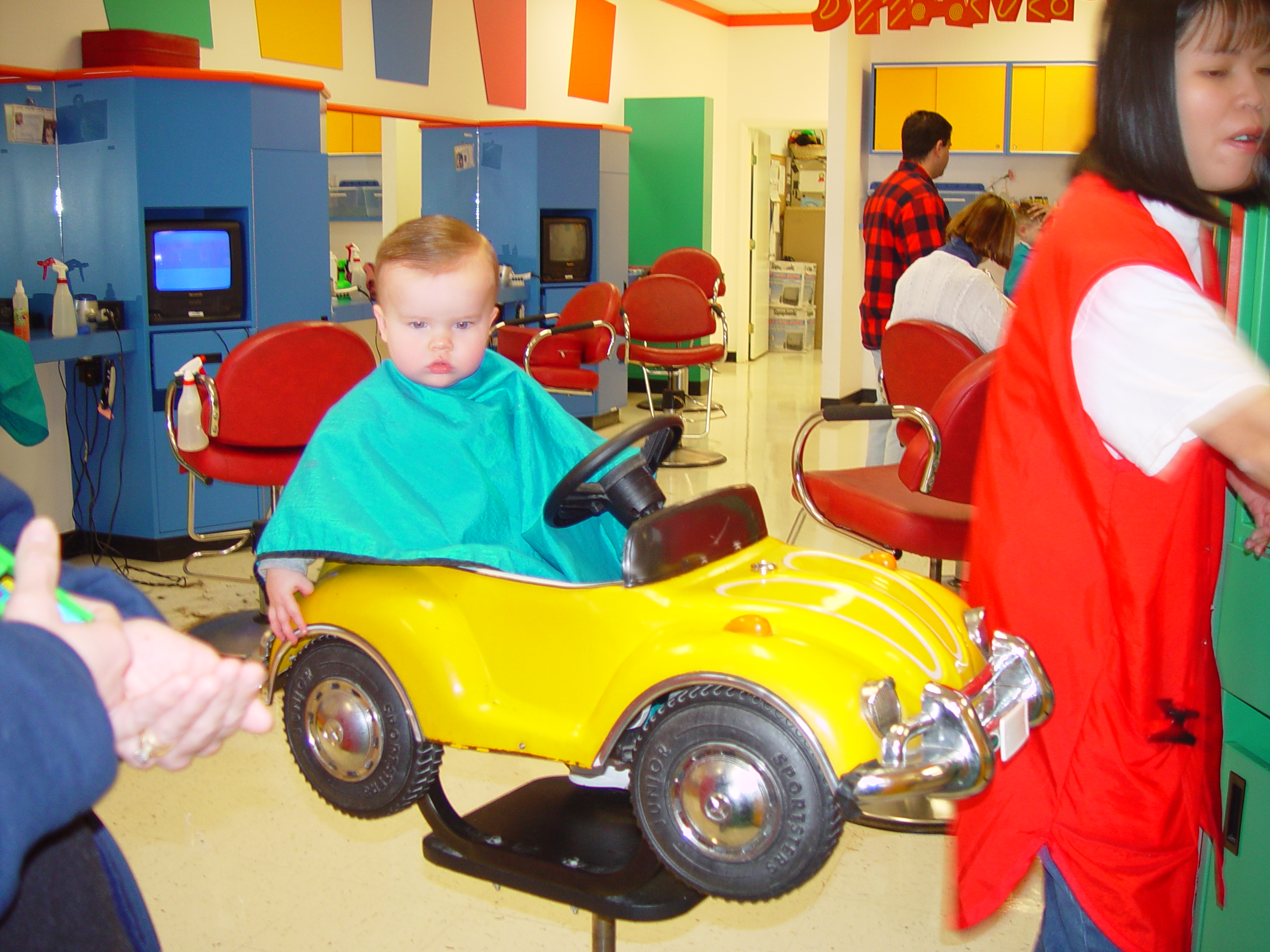 Zack's 1st Real Haircut