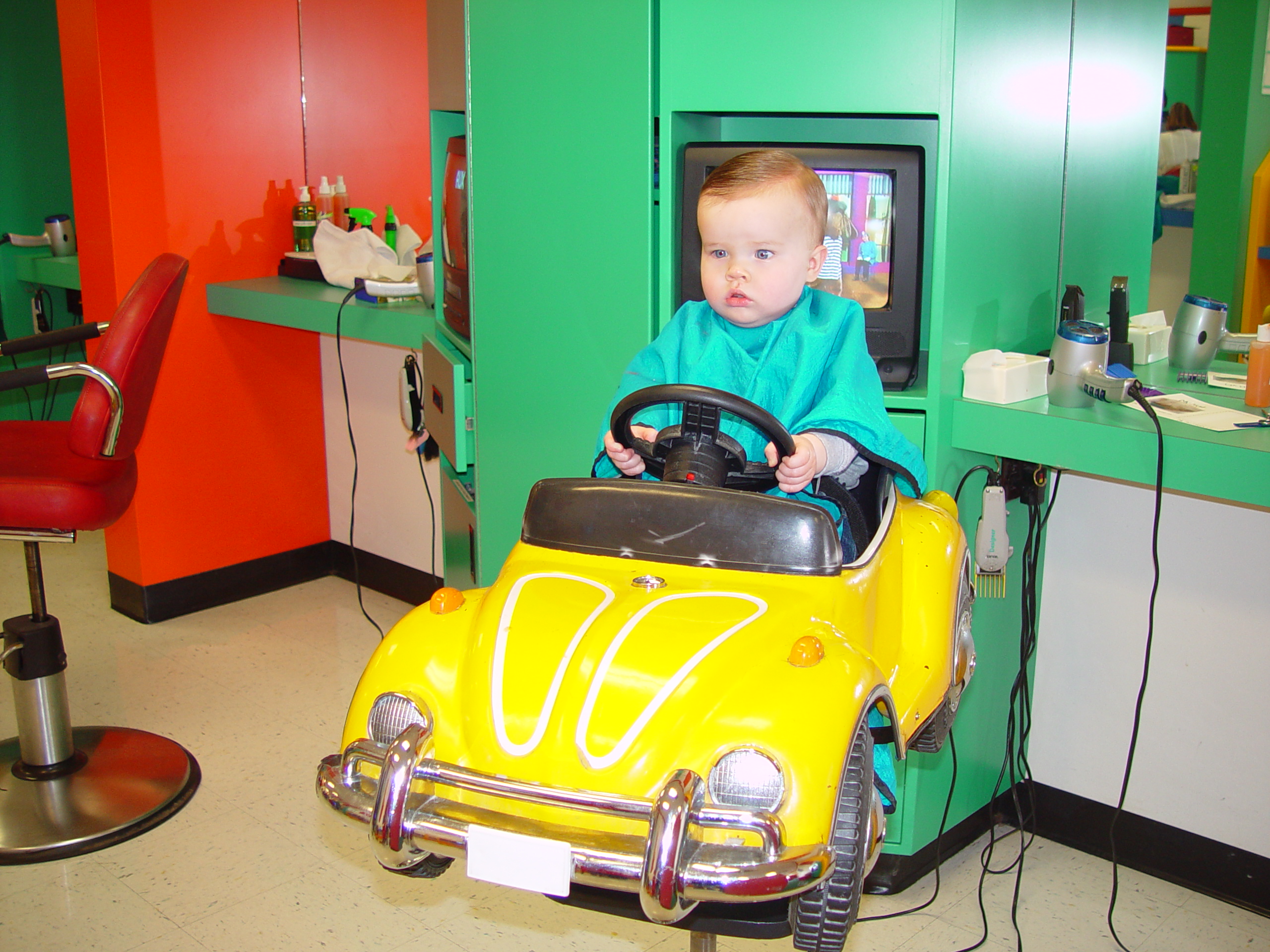 Zack's 1st Real Haircut