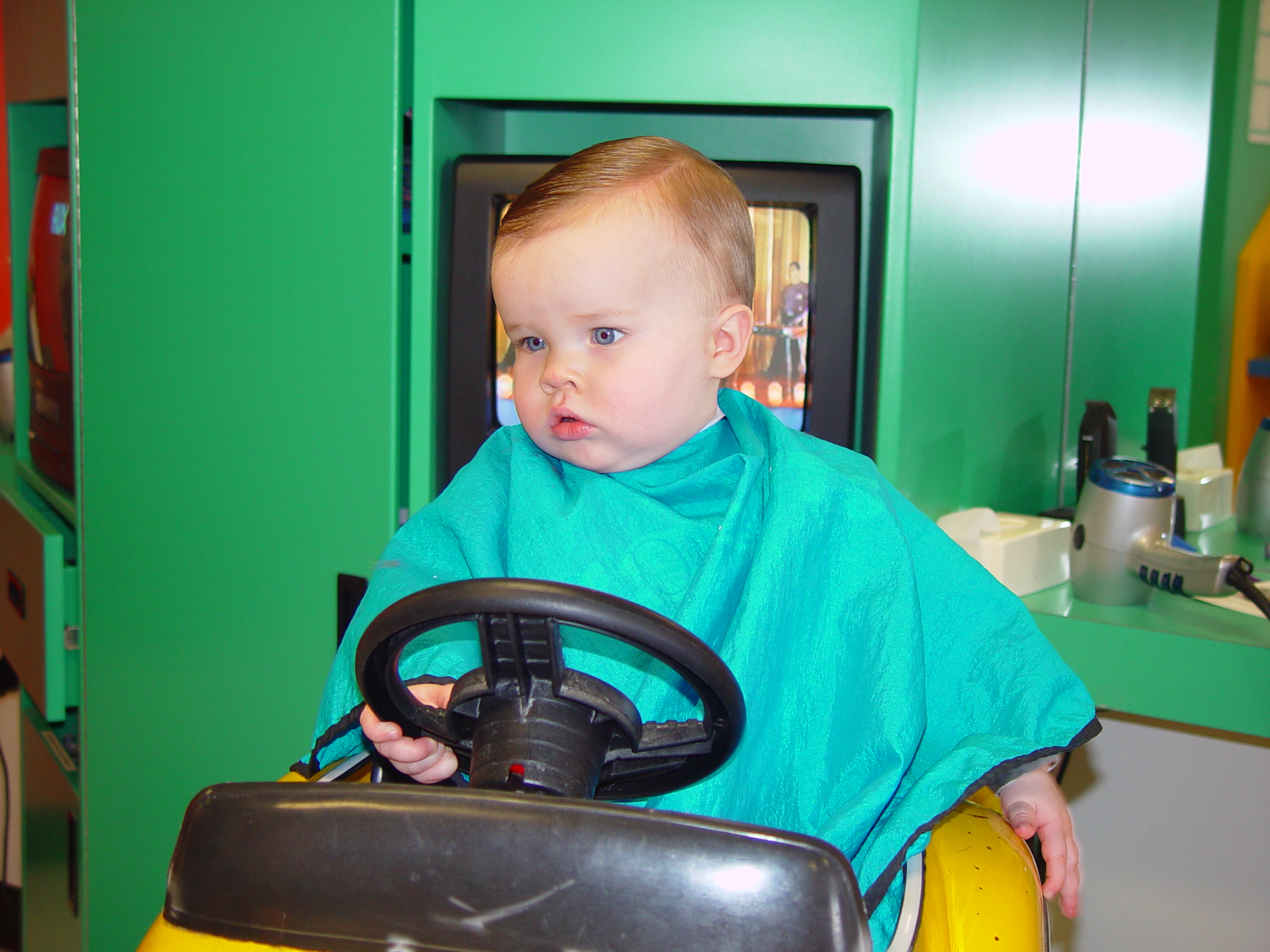 Zack's 1st Real Haircut