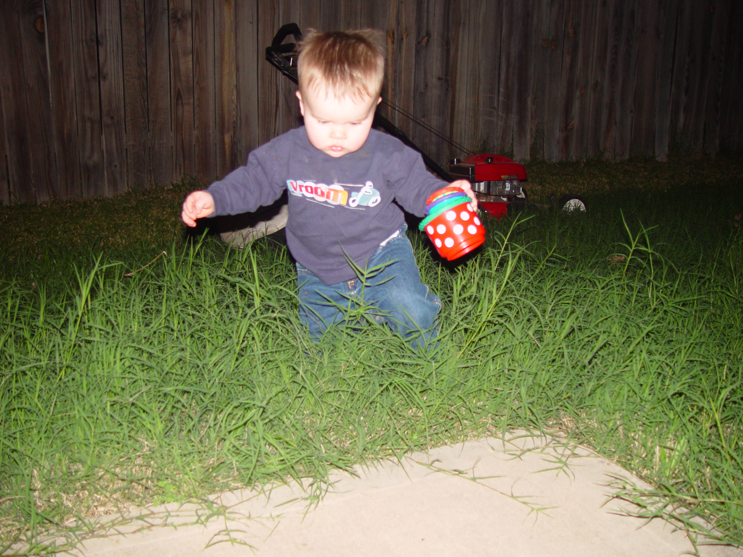 Chad & Sally Come to Visit, Zack's 1st Easter Egg Hunt