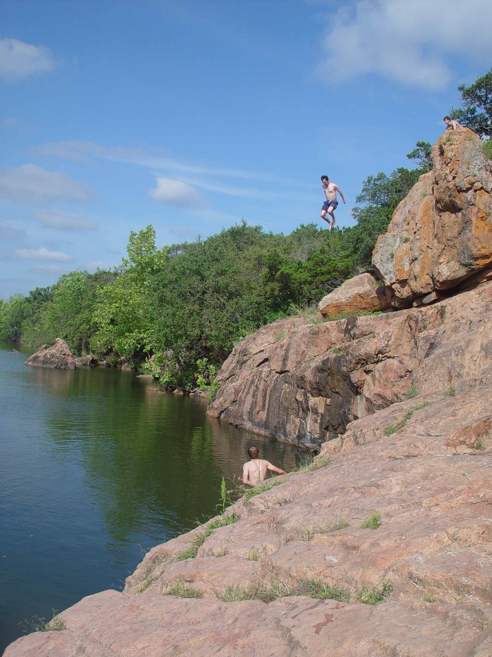 Father & Son Campout - Inks Lake (Burnet, Texas)