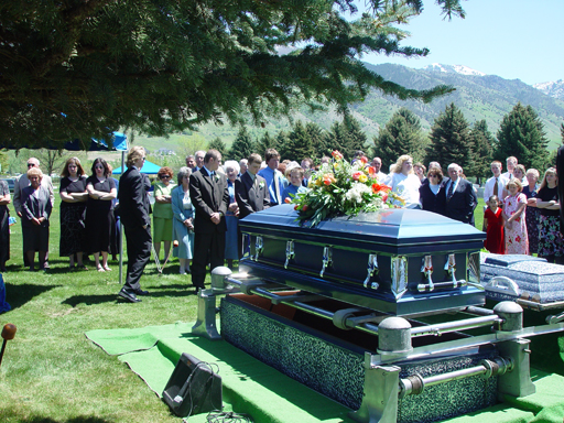 Grandpa Ballam's Funeral - River Heights, Utah
