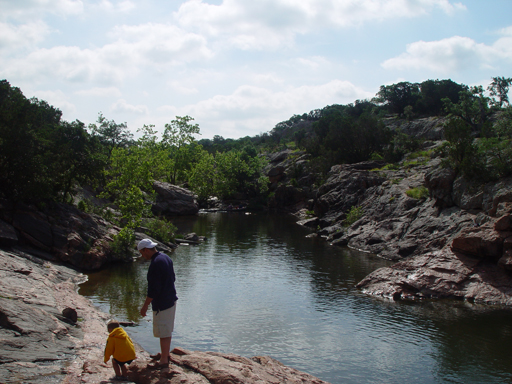 Father & Son Campout - Inks Lake (Burnet, Texas)