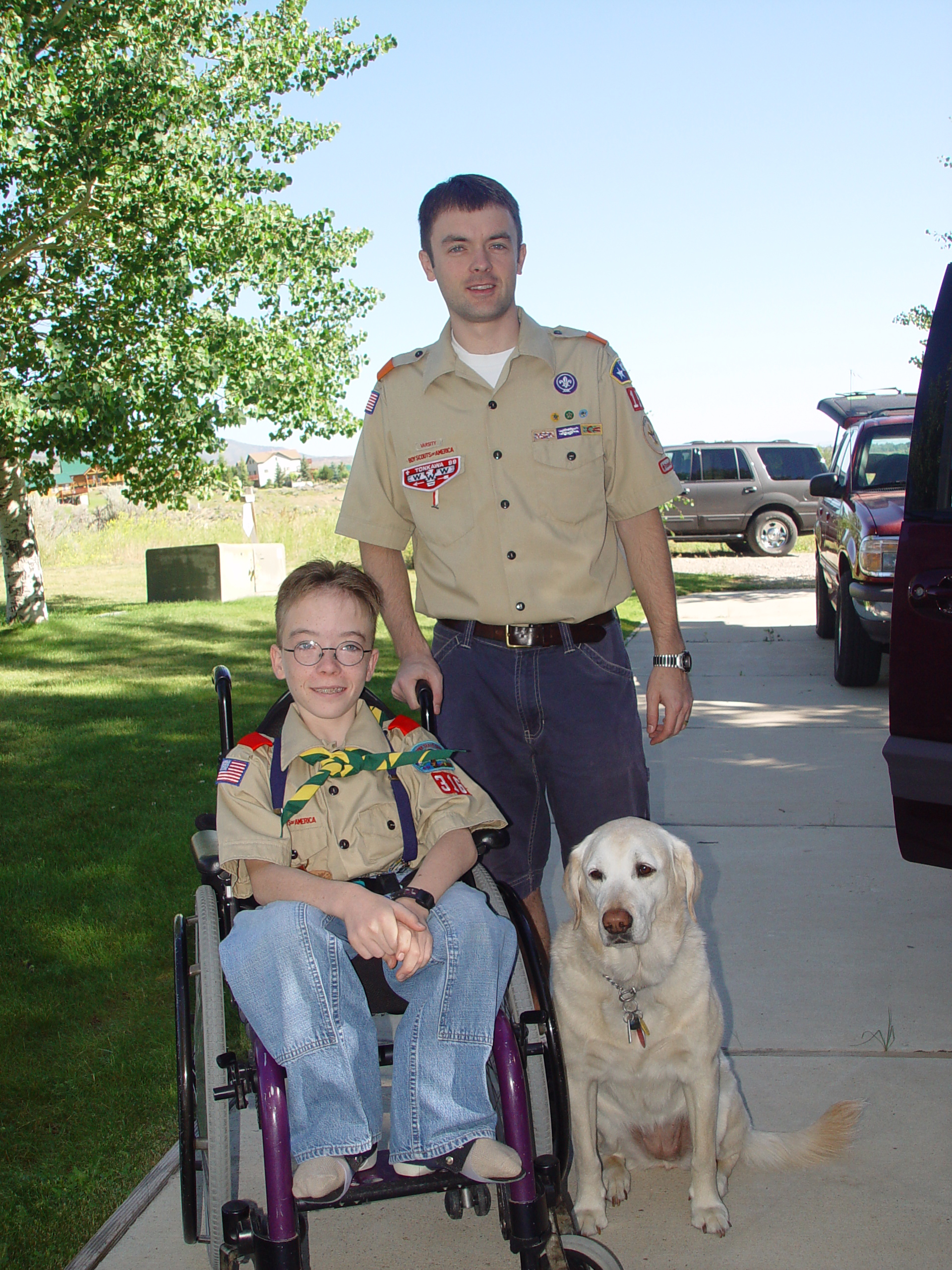 Chris & Ben go to Scout Camp (Camp Bartlett, Idaho)