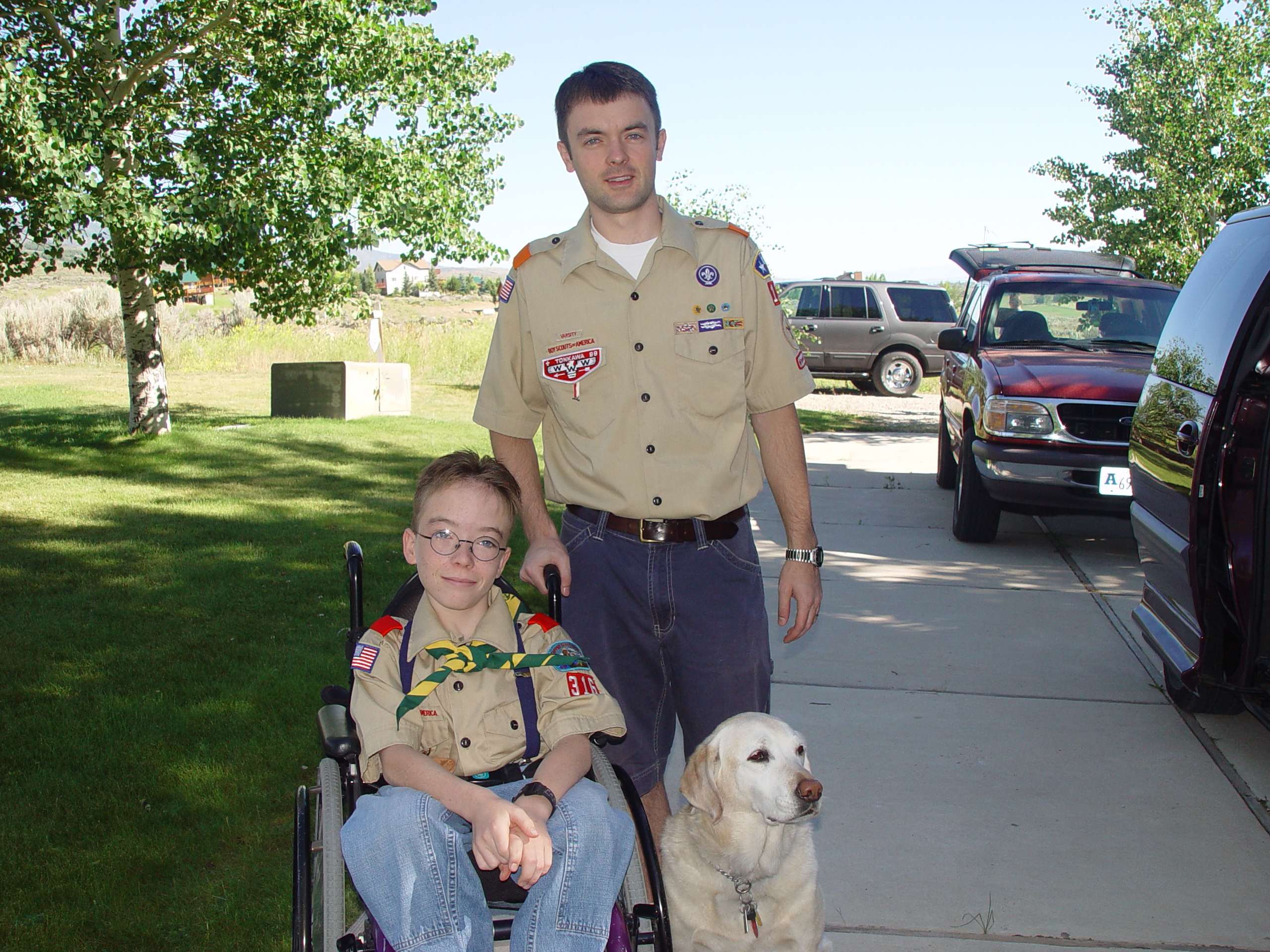 Chris & Ben go to Scout Camp (Camp Bartlett, Idaho)