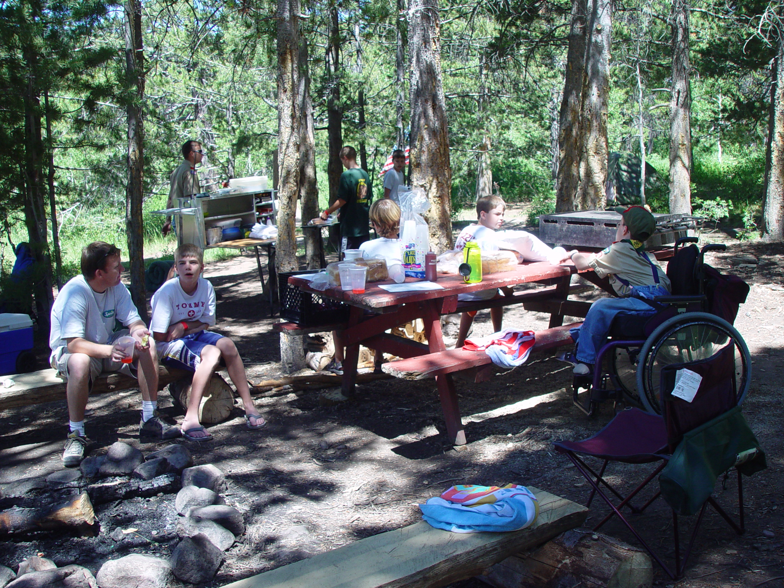 Chris & Ben go to Scout Camp (Camp Bartlett, Idaho)