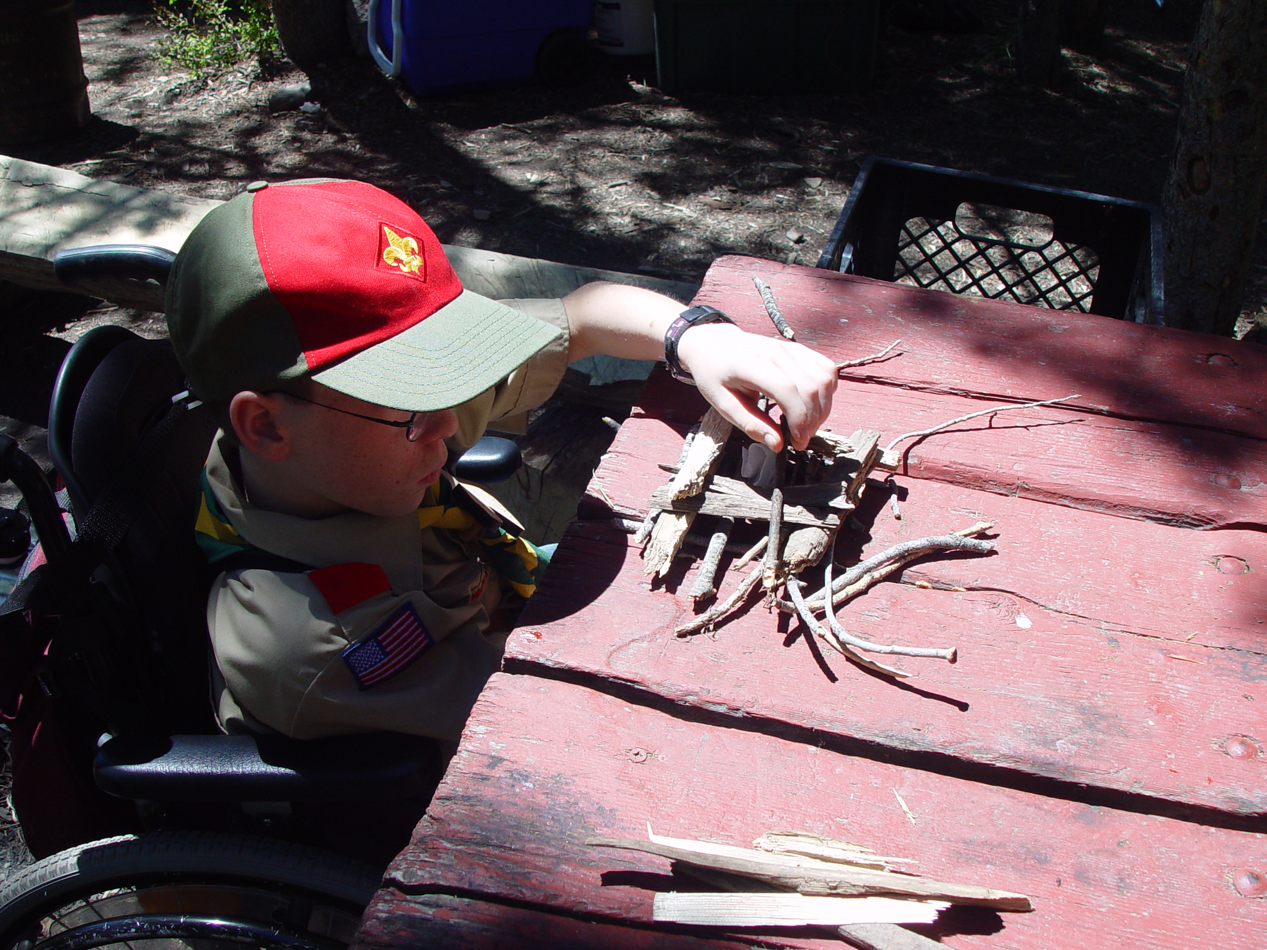 Chris & Ben go to Scout Camp (Camp Bartlett, Idaho)