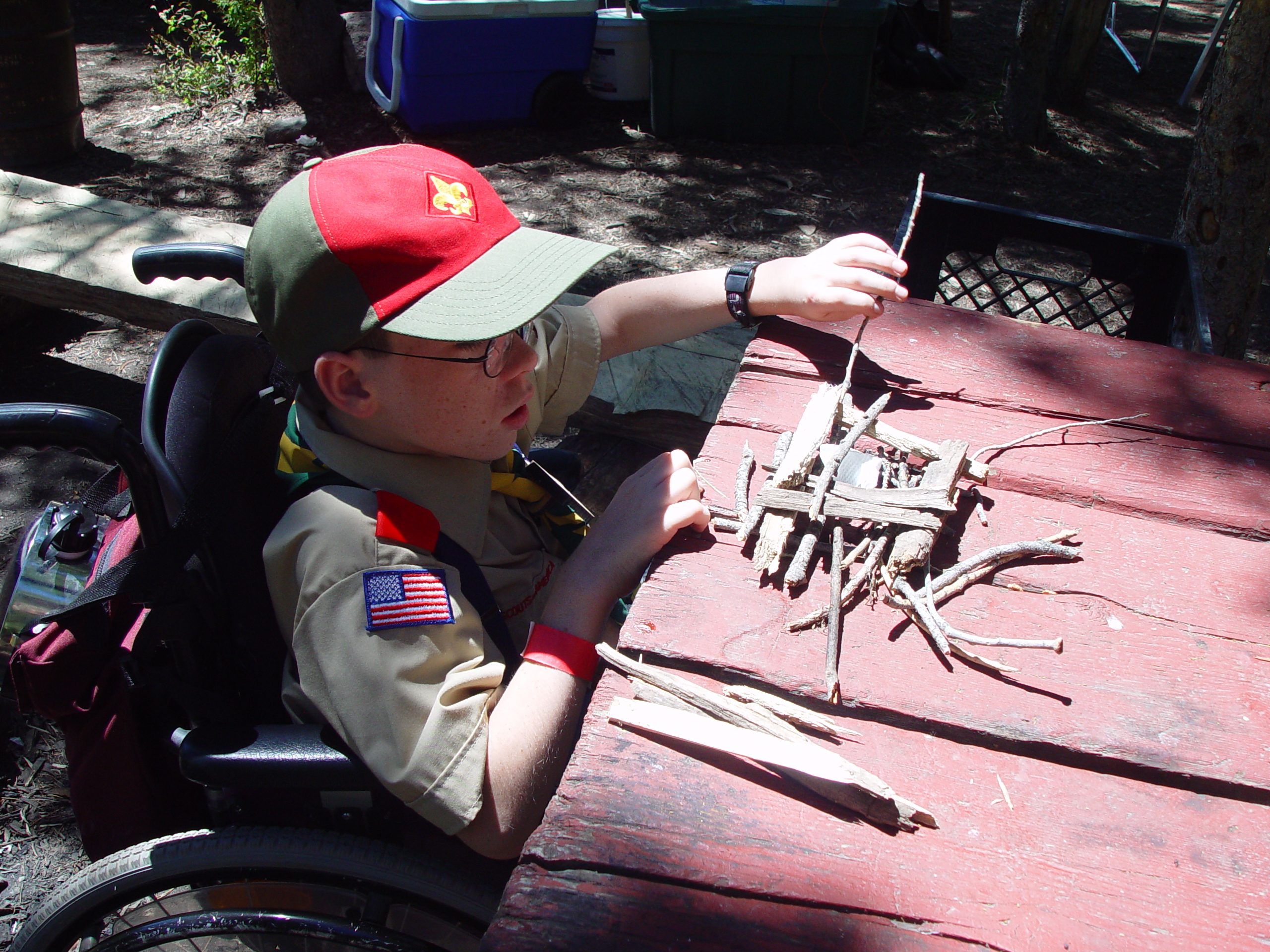 Chris & Ben go to Scout Camp (Camp Bartlett, Idaho)