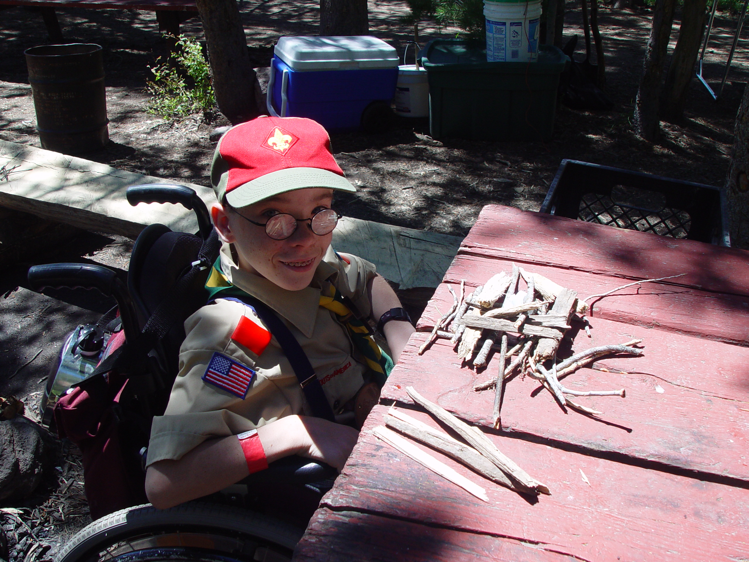 Chris & Ben go to Scout Camp (Camp Bartlett, Idaho)