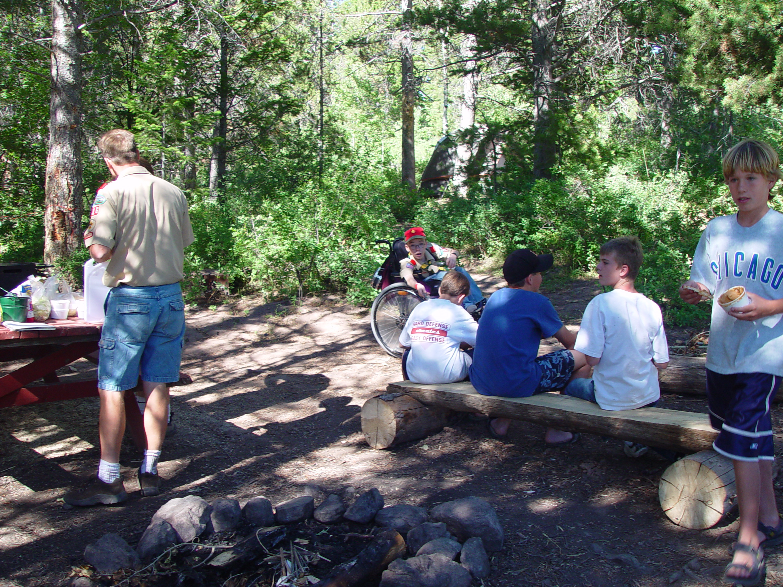 Chris & Ben go to Scout Camp (Camp Bartlett, Idaho)