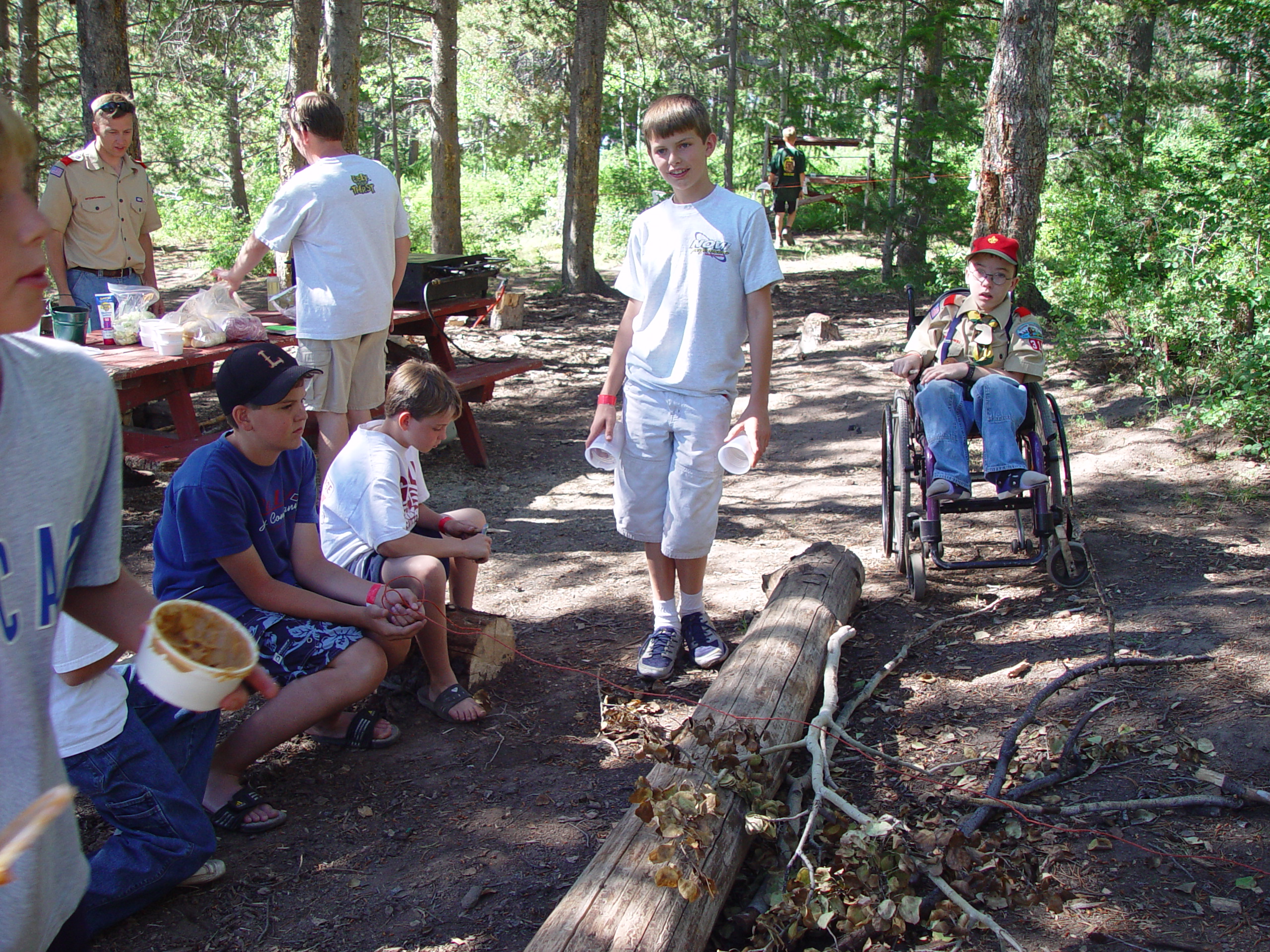 Chris & Ben go to Scout Camp (Camp Bartlett, Idaho)