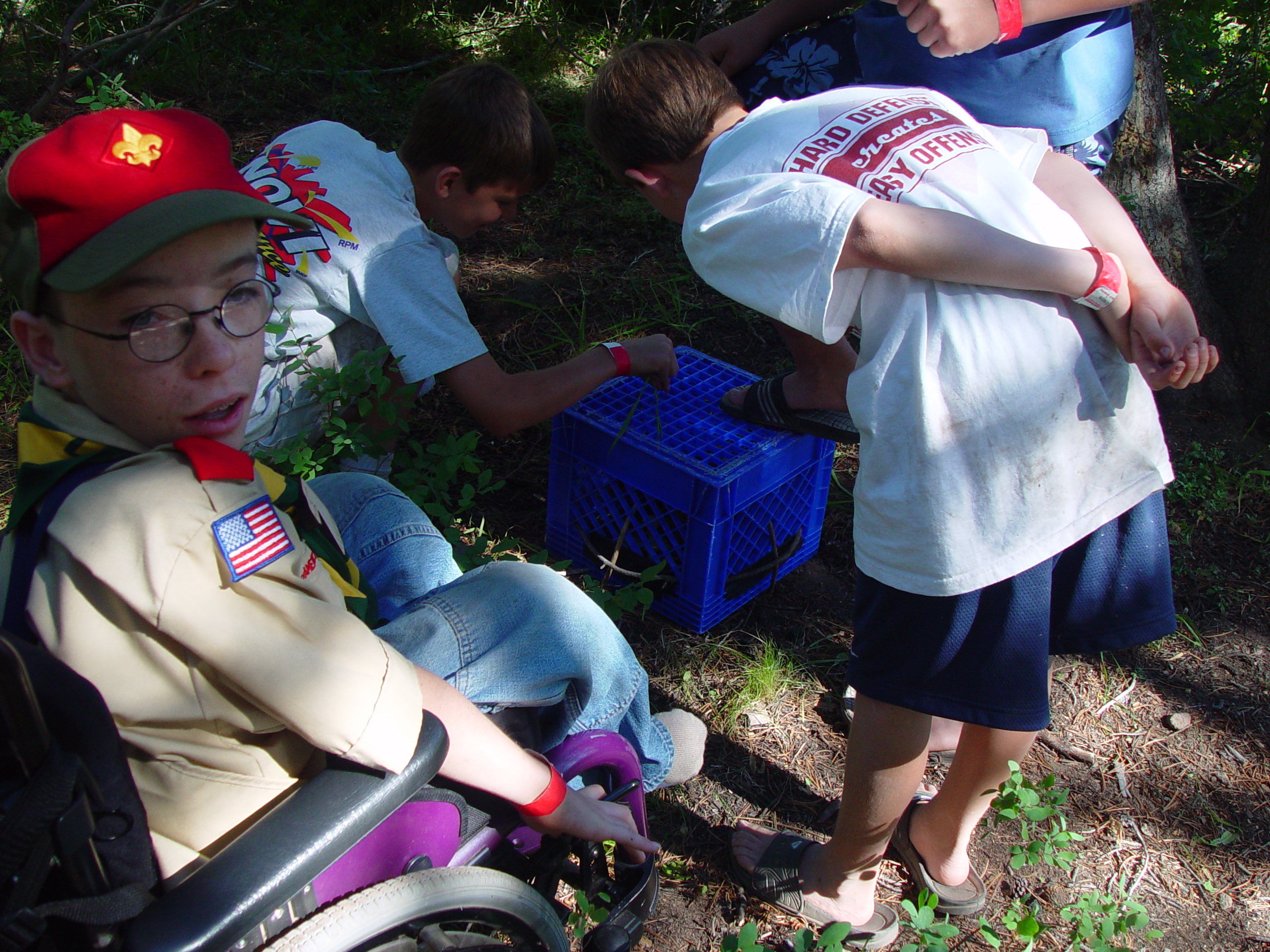 Chris & Ben go to Scout Camp (Camp Bartlett, Idaho)