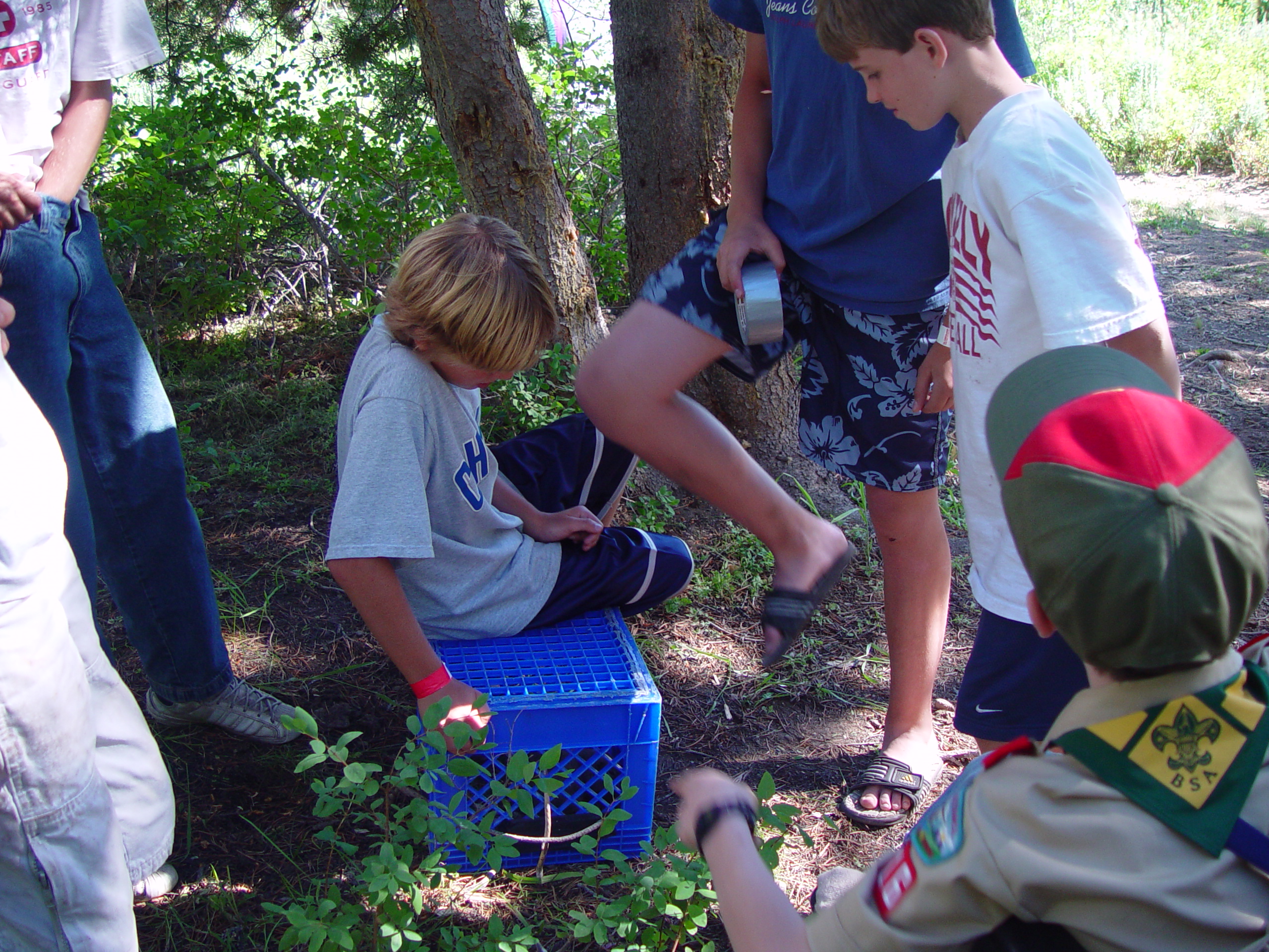 Chris & Ben go to Scout Camp (Camp Bartlett, Idaho)
