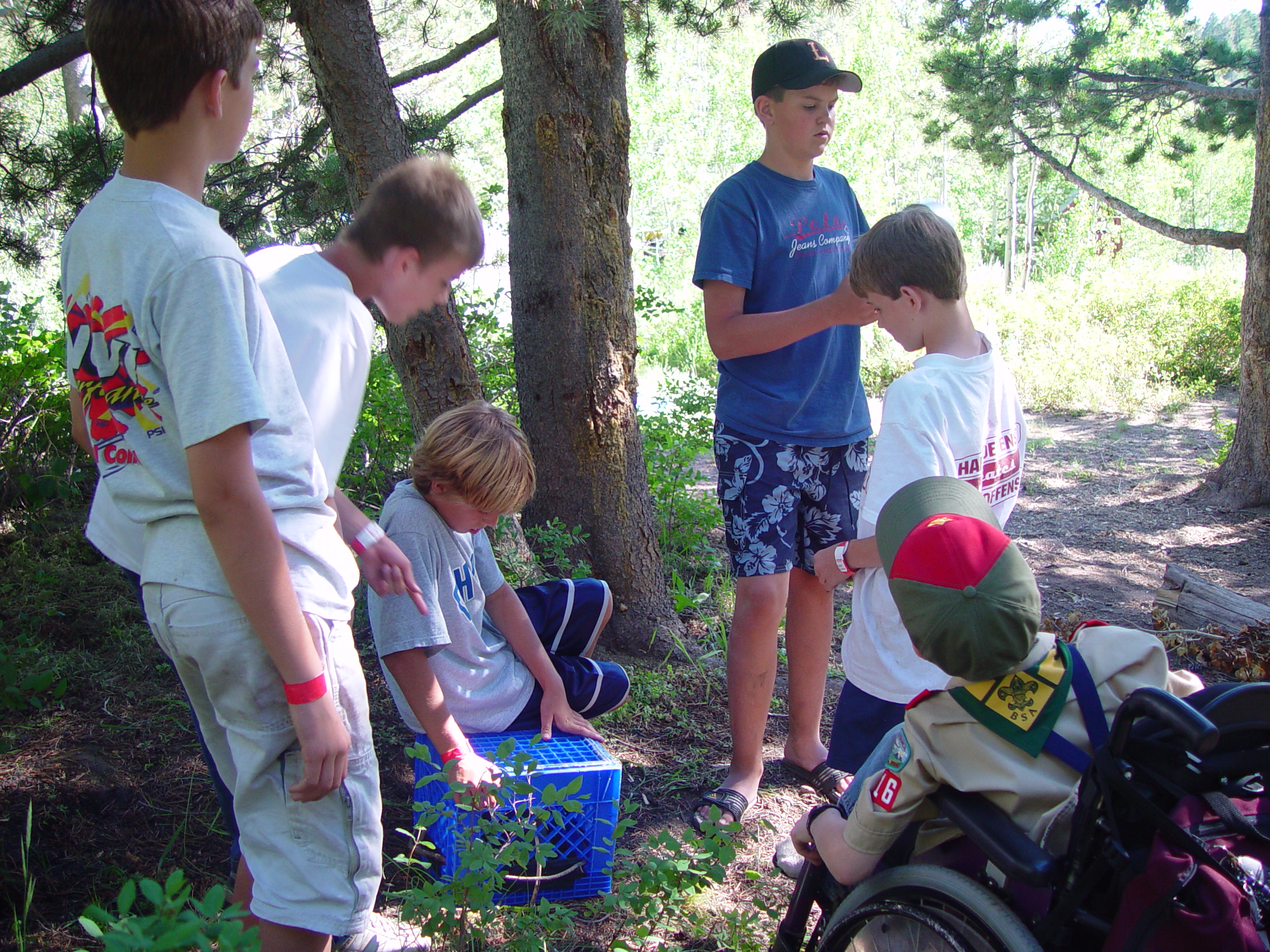 Chris & Ben go to Scout Camp (Camp Bartlett, Idaho)