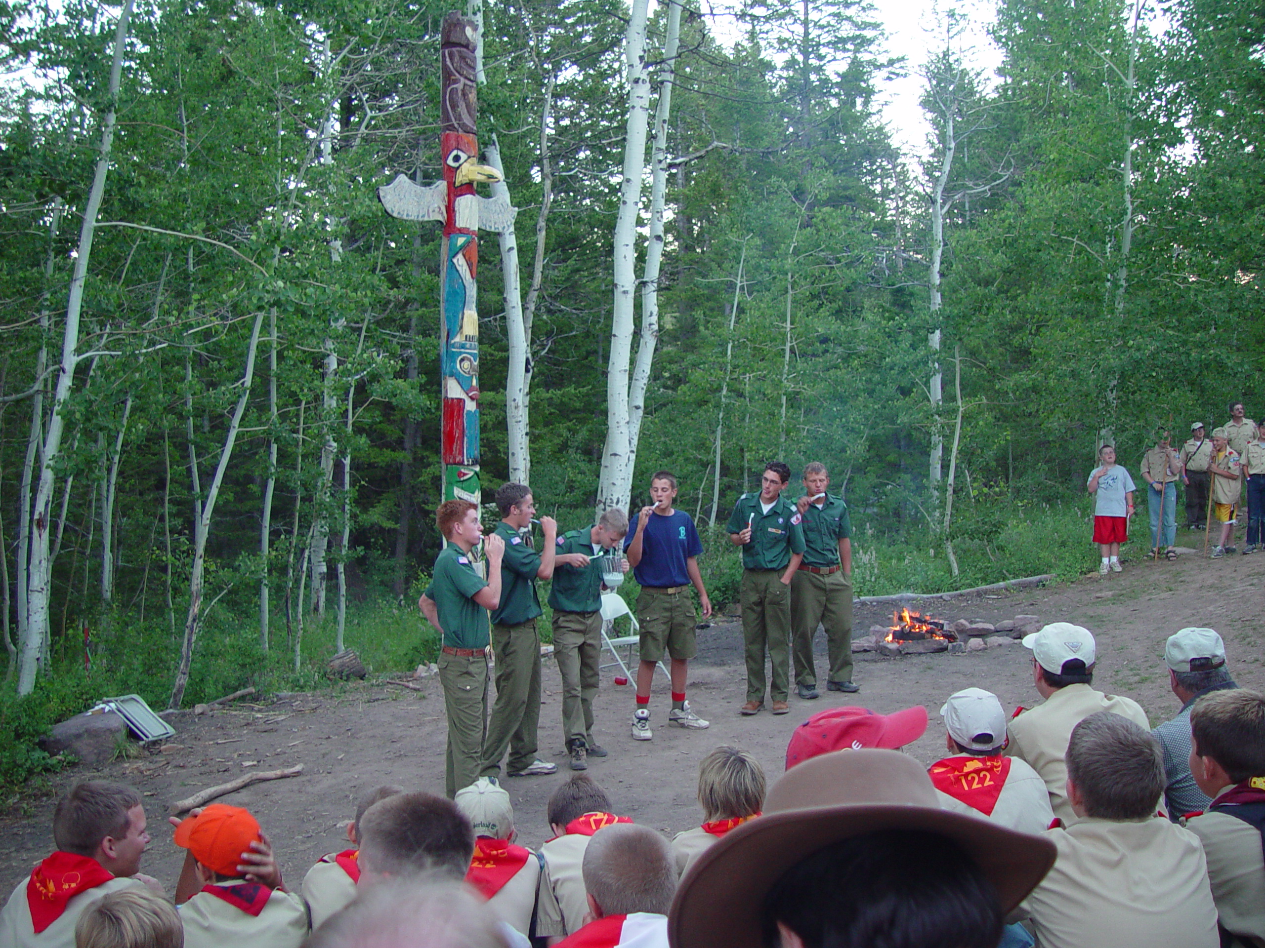 Chris & Ben go to Scout Camp (Camp Bartlett, Idaho)