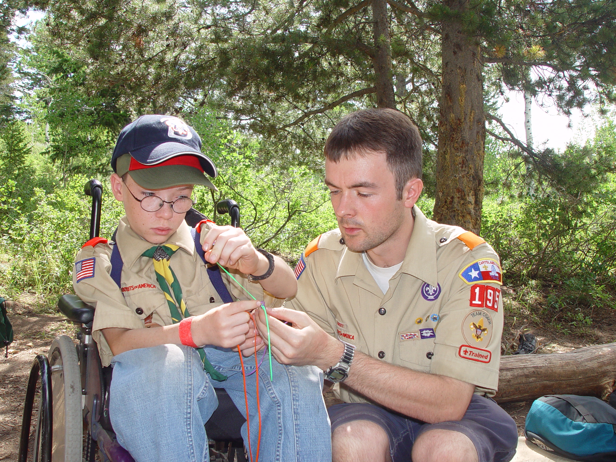 Chris & Ben go to Scout Camp (Camp Bartlett, Idaho)