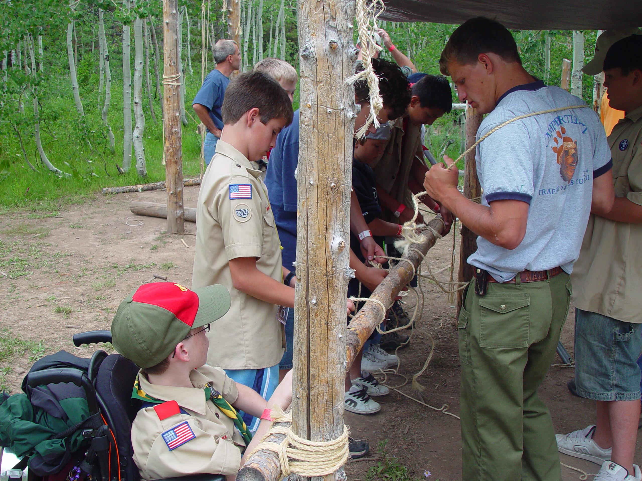 Chris & Ben go to Scout Camp (Camp Bartlett, Idaho)