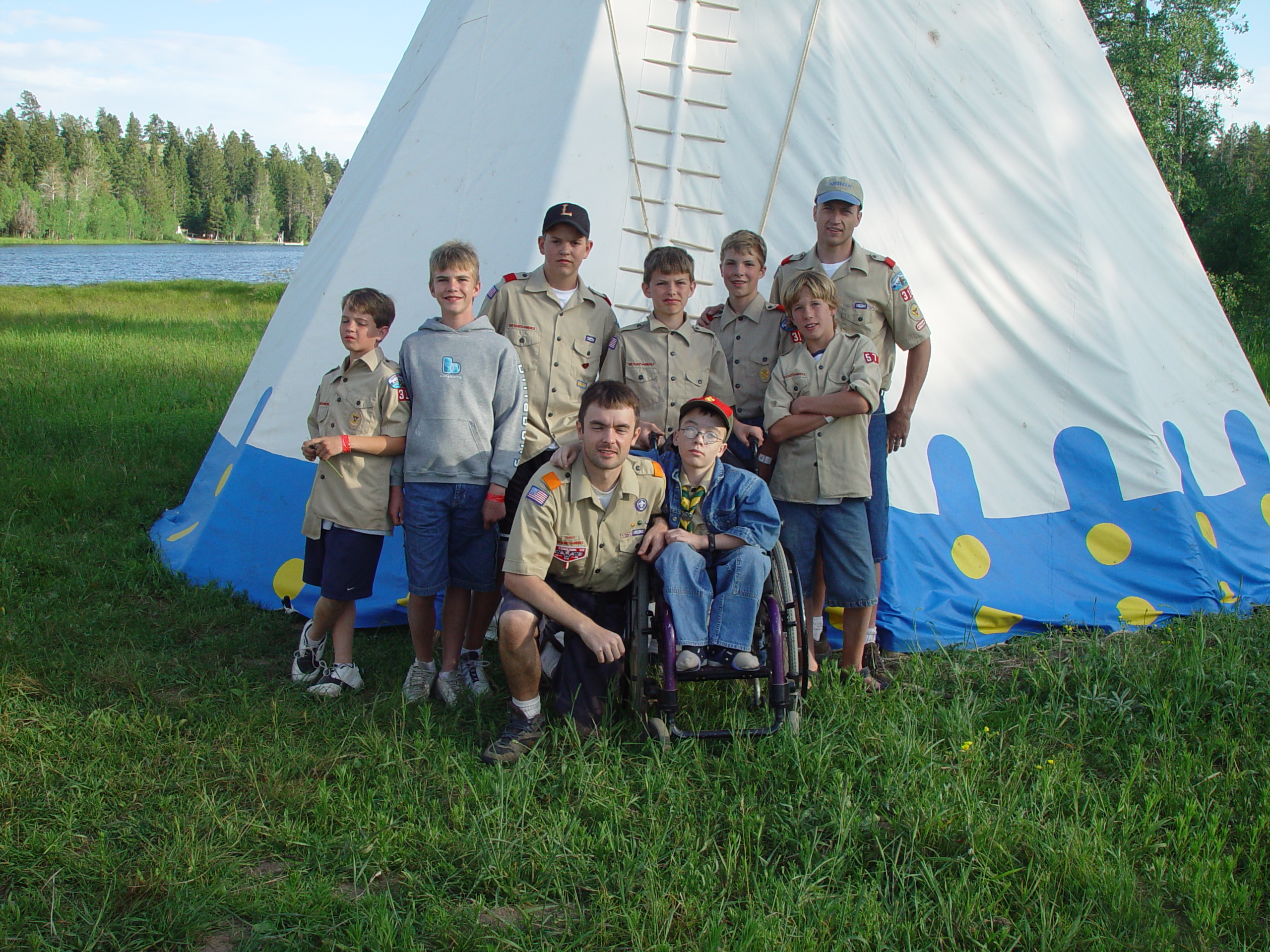 Chris & Ben go to Scout Camp (Camp Bartlett, Idaho)