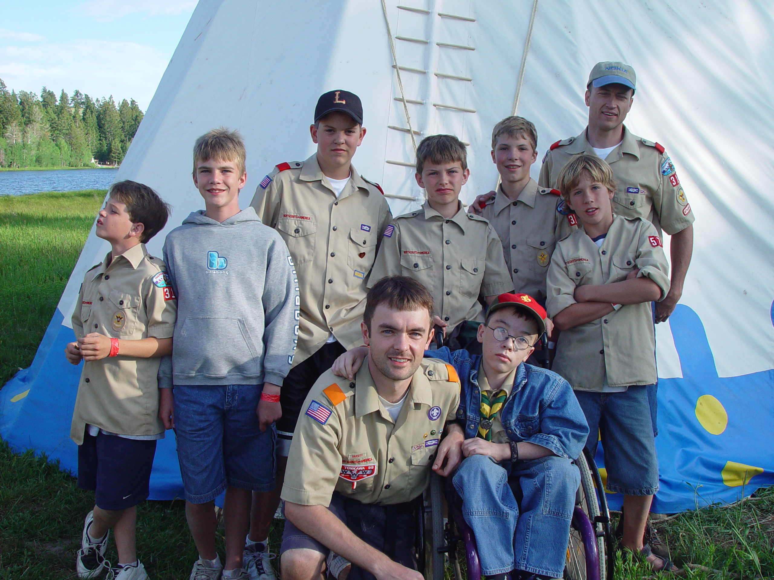 Chris & Ben go to Scout Camp (Camp Bartlett, Idaho)