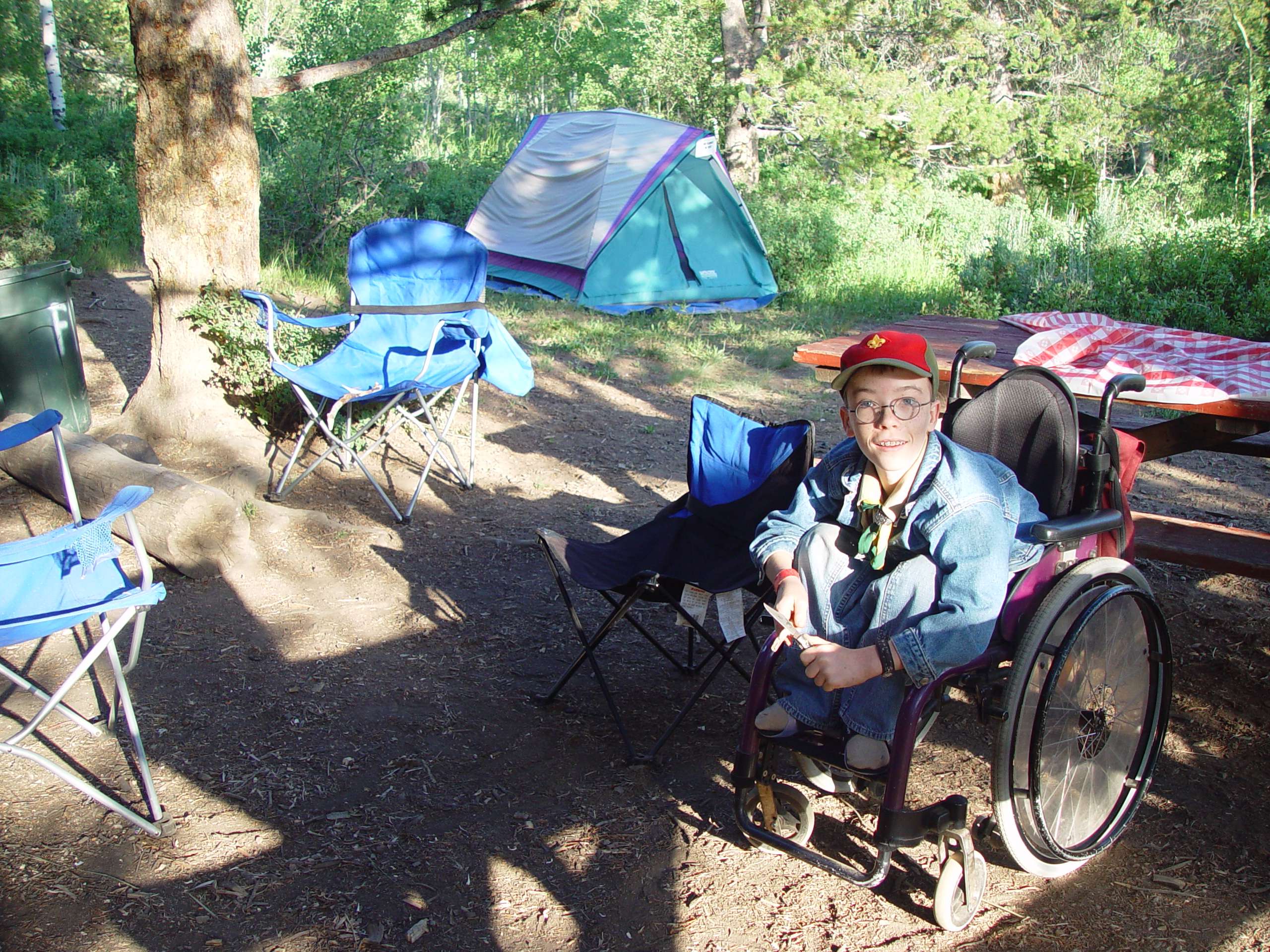 Chris & Ben go to Scout Camp (Camp Bartlett, Idaho)