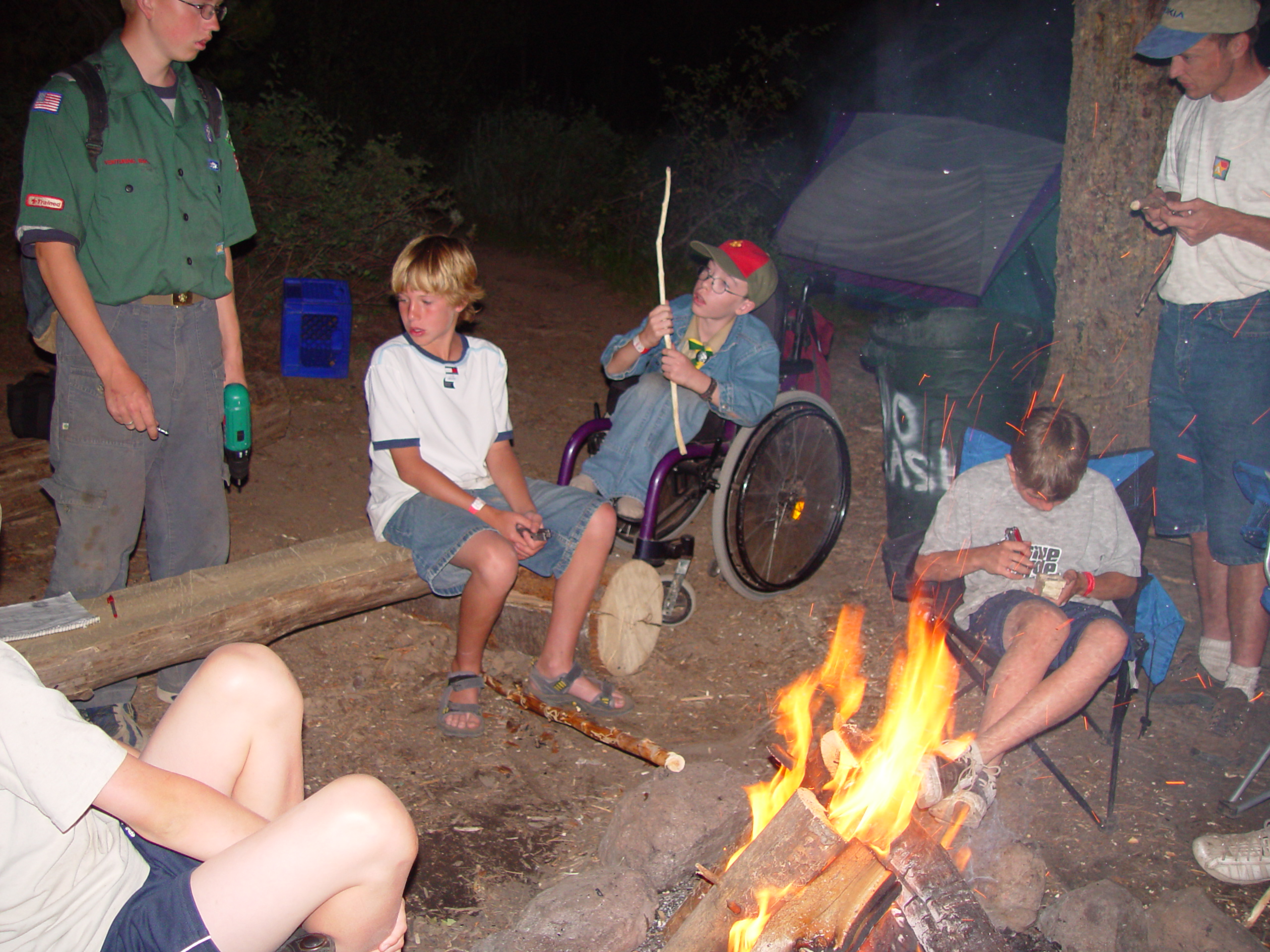 Chris & Ben go to Scout Camp (Camp Bartlett, Idaho)